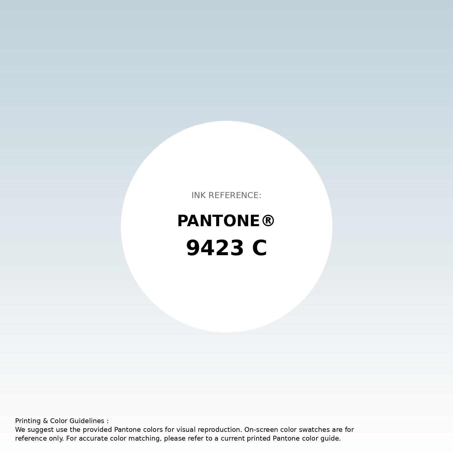 Stunning gradient artwork featuring Pantone 9423 C Color | Hex color Code #c0d1da. Beautiful color transitions perfect for modern designs and backgrounds. #gradient #colorart #design #c0d1da