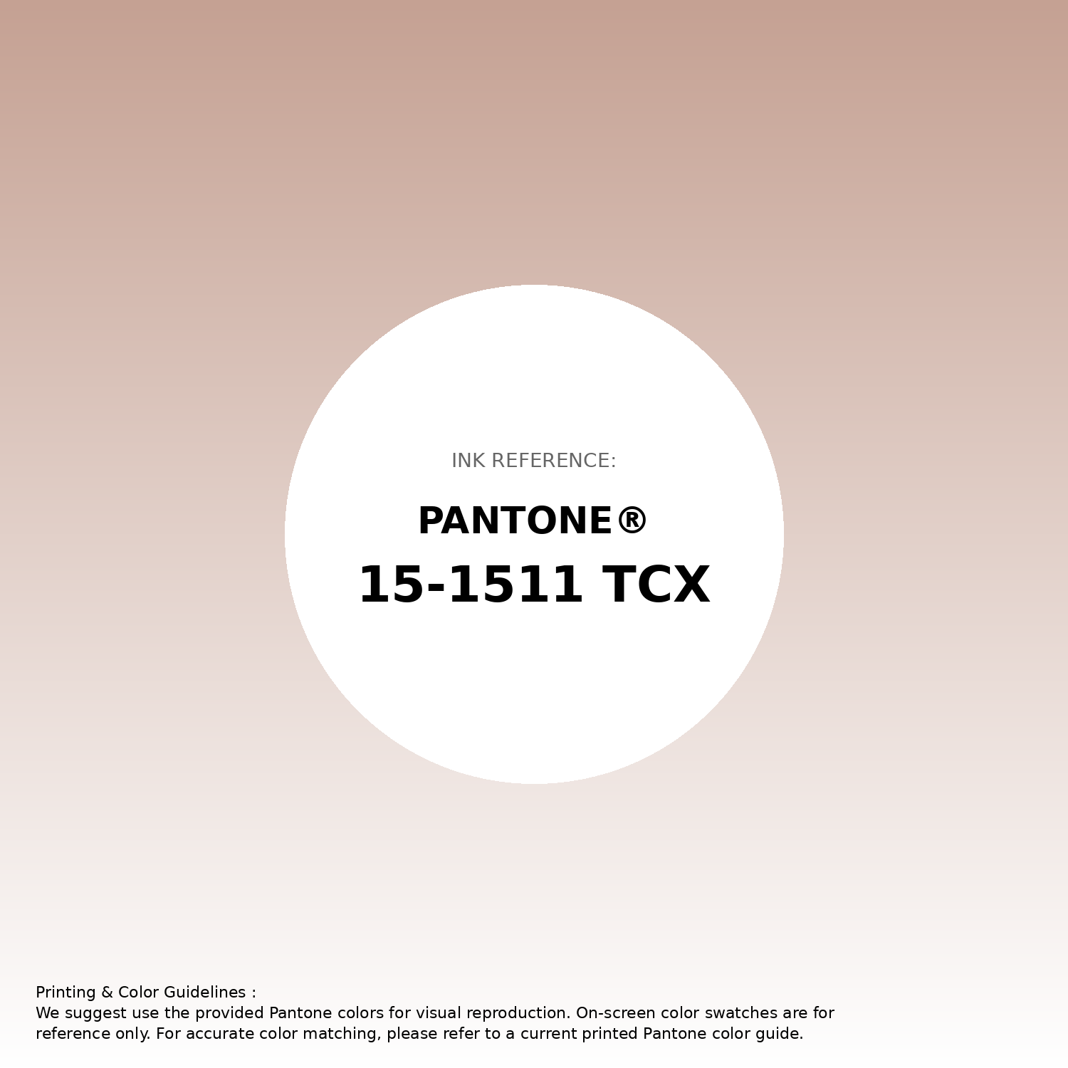 Hex Color #c5a193 | Printing Match PANTONE 15-1511 TCX | Color