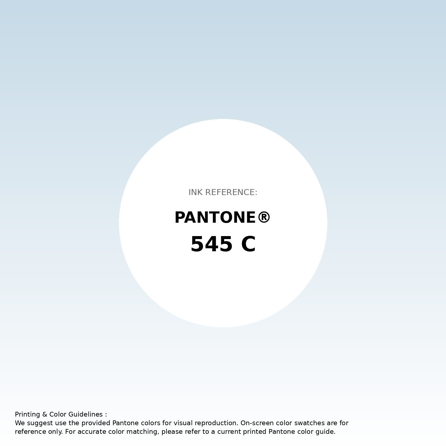 Stunning gradient artwork featuring Pantone 545 C Color | Hex color Code #c6dae7. Beautiful color transitions perfect for modern designs and backgrounds. #gradient #colorart #design #c6dae7