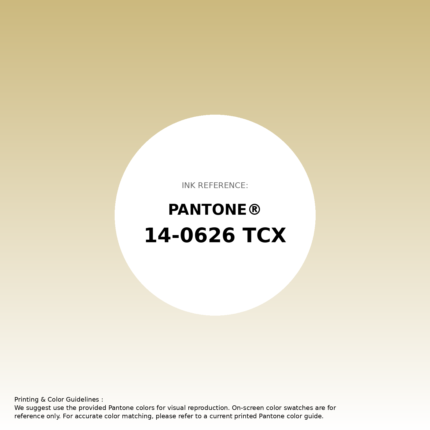 Stunning gradient artwork featuring Pantone 14-0626 Tcx Dried Moss Color | Hex color Code #ccb97e. Beautiful color transitions perfect for modern designs and backgrounds. #gradient #colorart #design #ccb97e