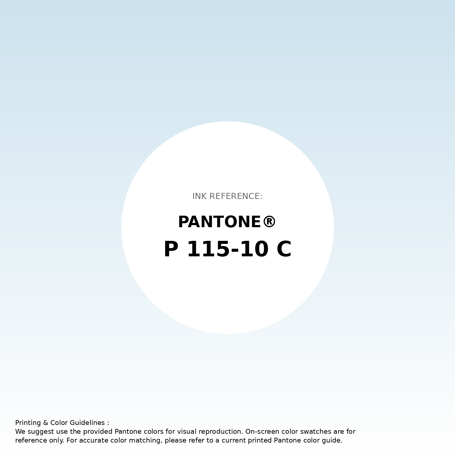 Stunning gradient artwork featuring Pantone P 115-10 C Color | Hex color Code #cce2ee. Beautiful color transitions perfect for modern designs and backgrounds. #gradient #colorart #design #cce2ee