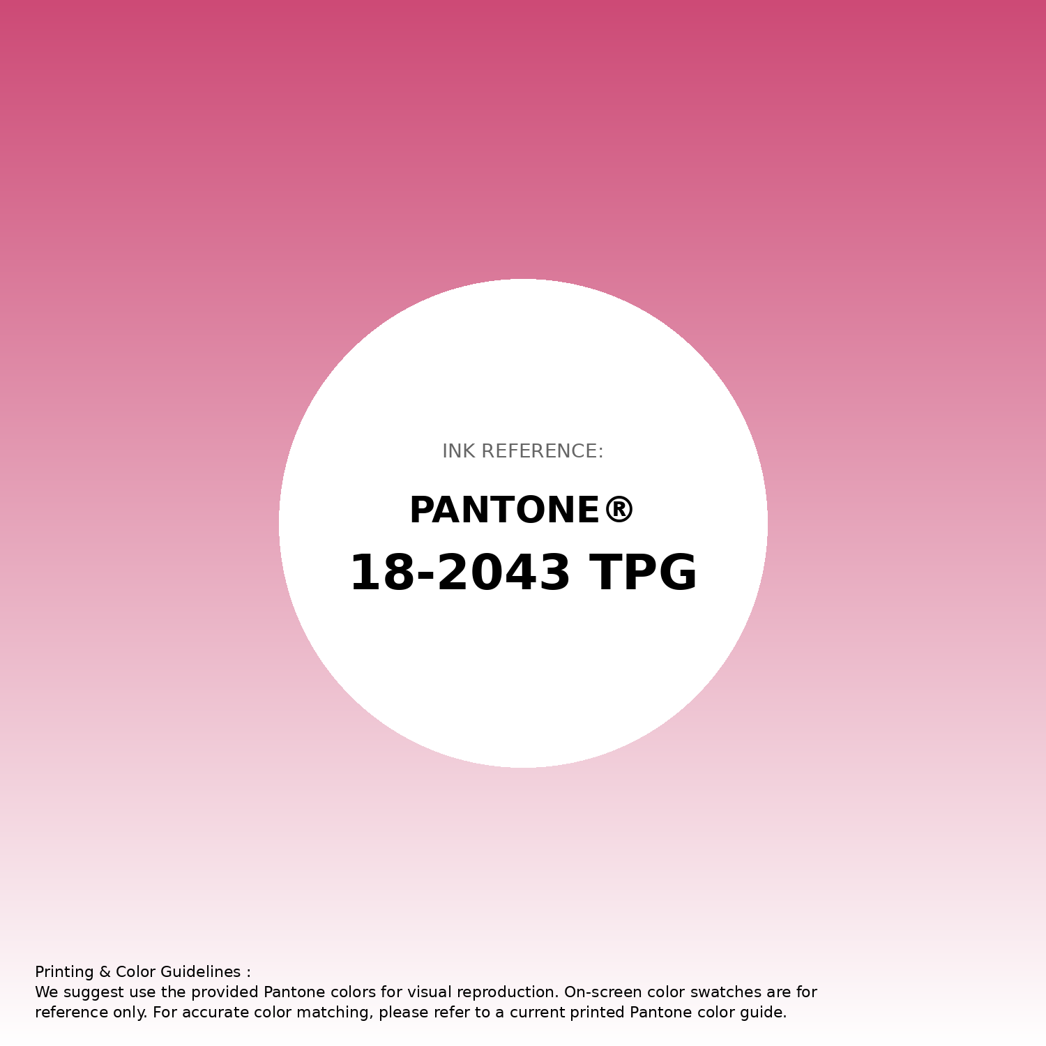 Hex Color #cd4a76 | Printing Match PANTONE 18-2043 TPG | Color