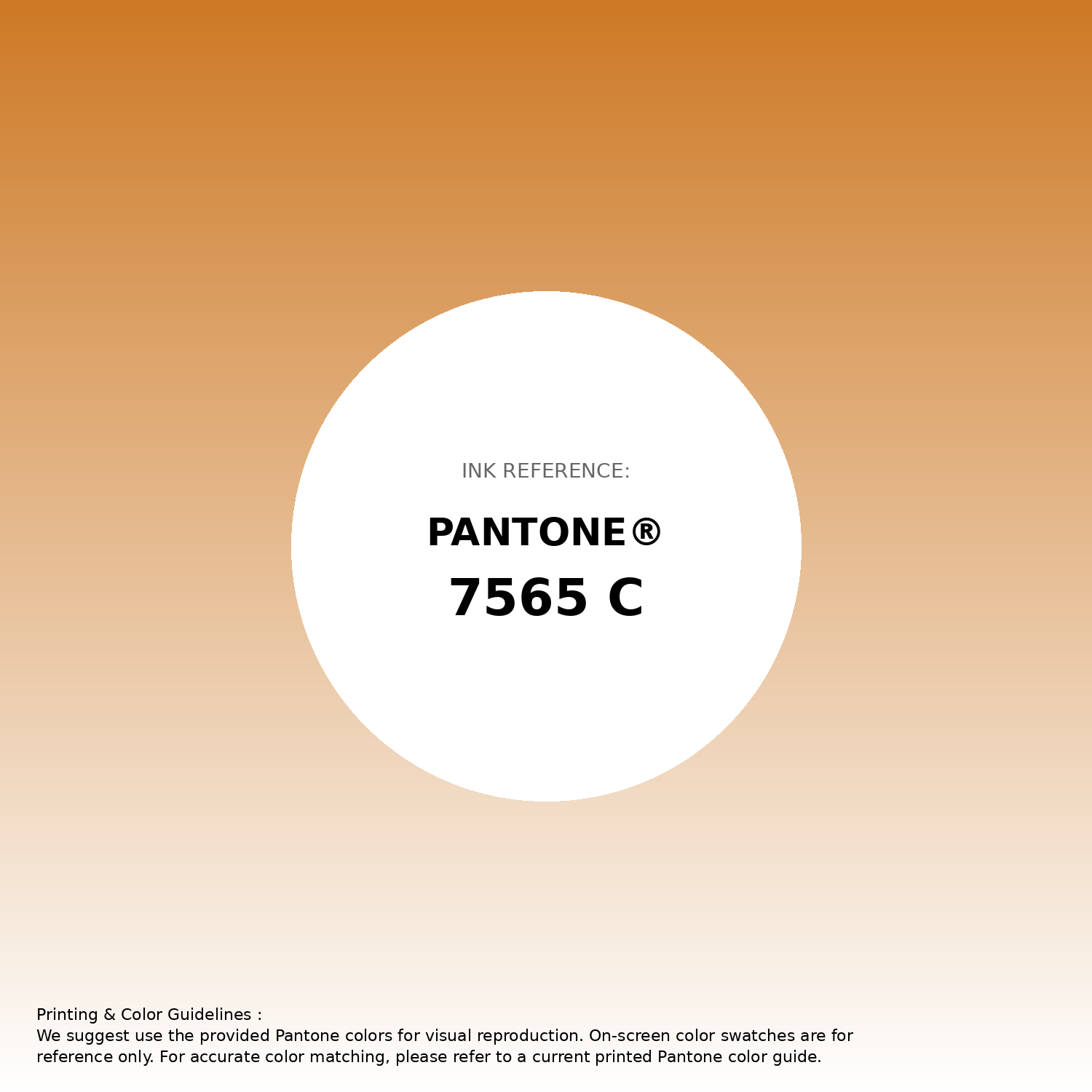 Stunning gradient artwork featuring Pantone 7565 C Color | Hex color Code #cd7925. Beautiful color transitions perfect for modern designs and backgrounds. #gradient #colorart #design #cd7925