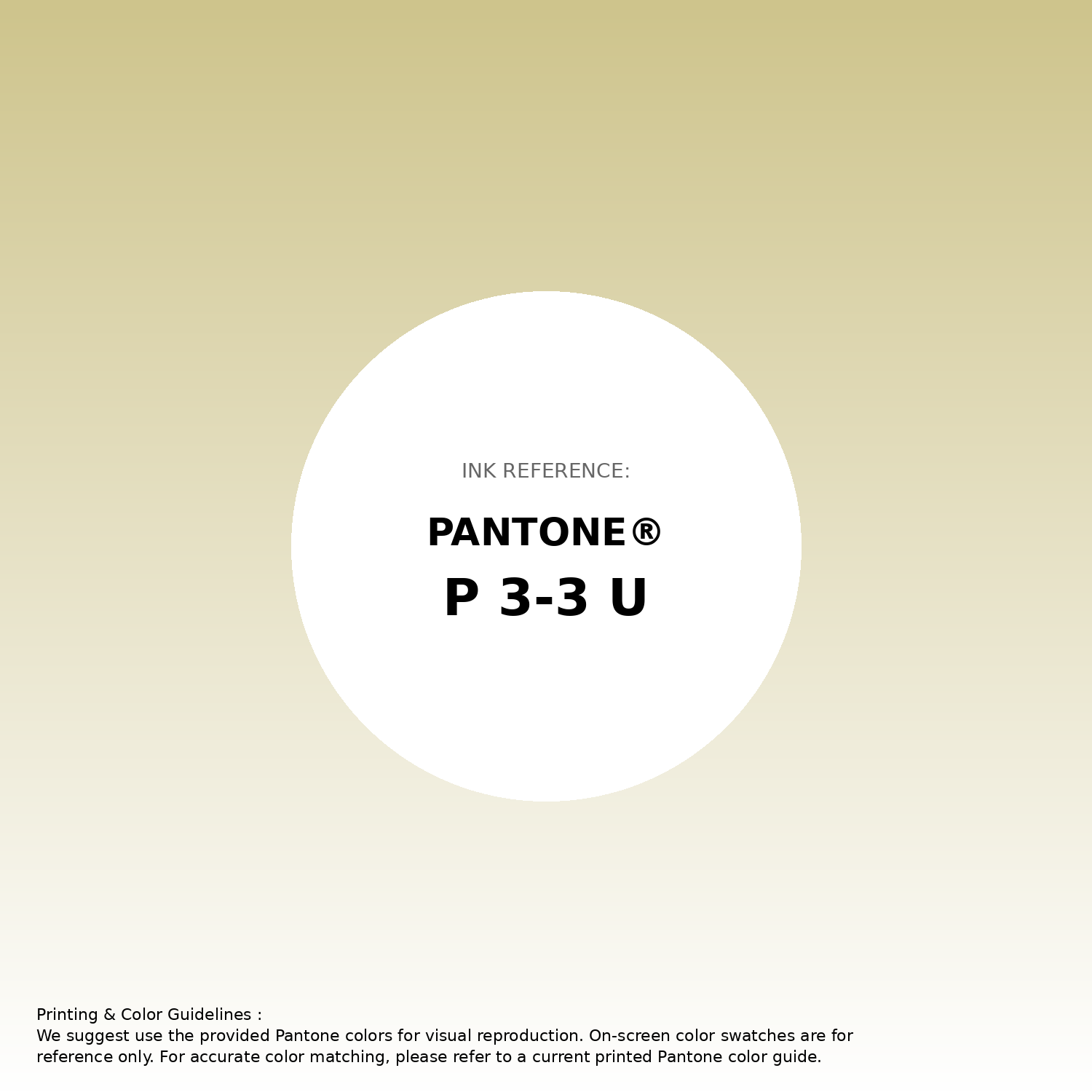 Stunning gradient artwork featuring Pantone P 3-3 U Color | Hex color Code #cec48c. Beautiful color transitions perfect for modern designs and backgrounds. #gradient #colorart #design #cec48c
