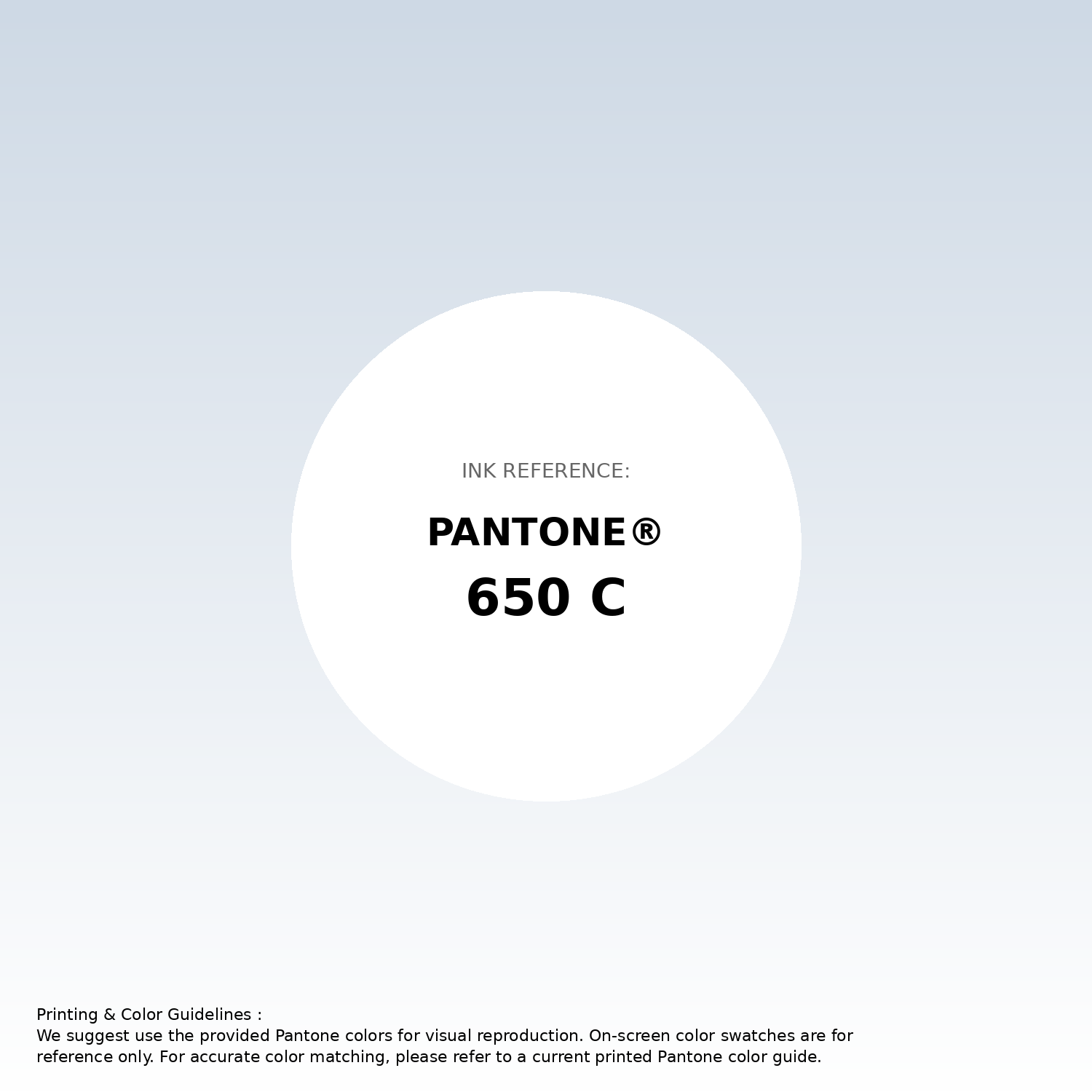 Stunning gradient artwork featuring Pantone 650 C Color | Hex color Code #ced9e5. Beautiful color transitions perfect for modern designs and backgrounds. #gradient #colorart #design #ced9e5