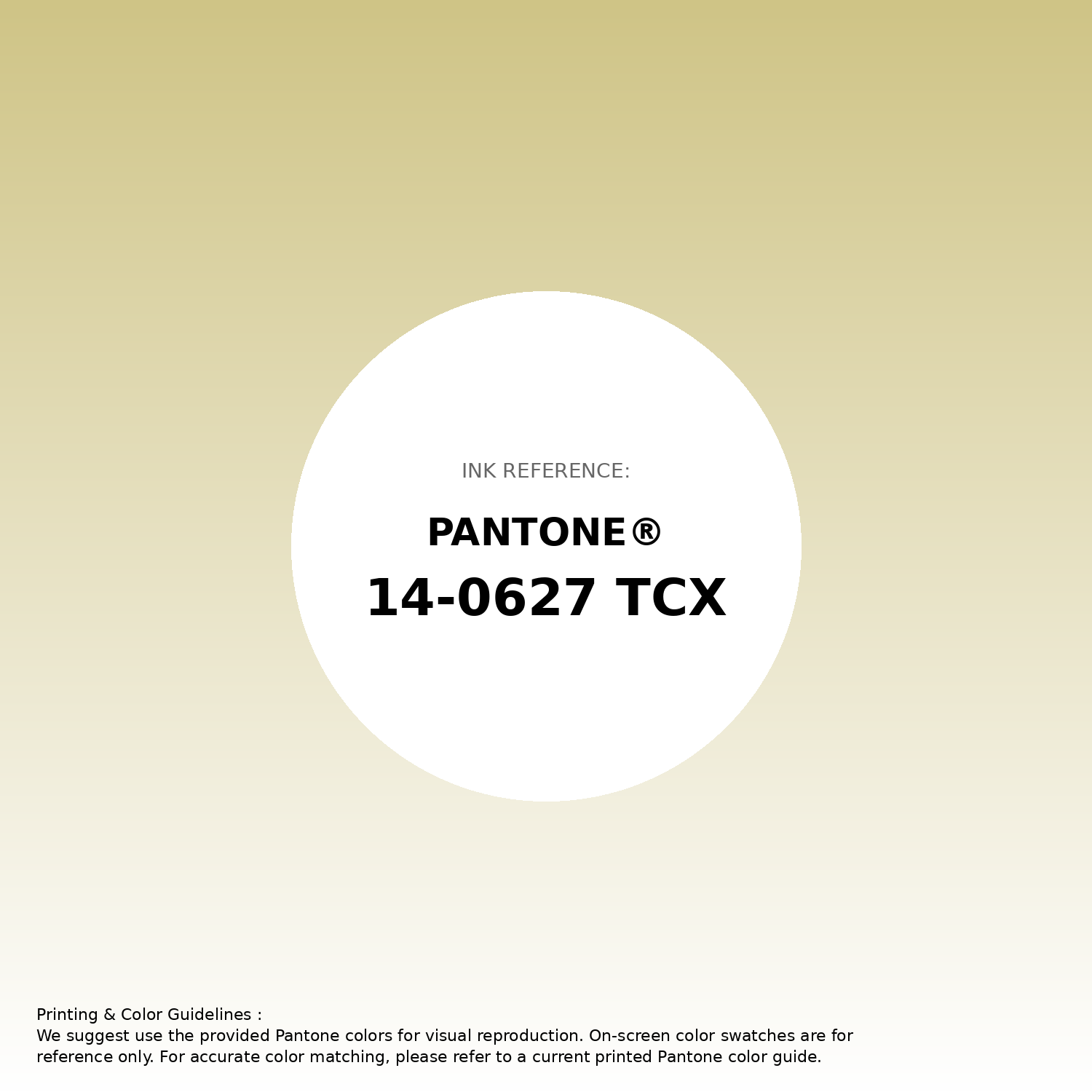 Stunning gradient artwork featuring Pantone 14-0627 Tcx Shadow Green Color | Hex color Code #cfc486. Beautiful color transitions perfect for modern designs and backgrounds. #gradient #colorart #design #cfc486