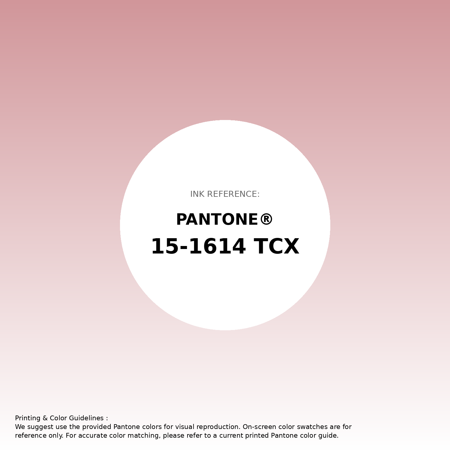 Stunning gradient artwork featuring Pantone 15-1614 Tcx Blush Color | Hex color Code #d1969a. Beautiful color transitions perfect for modern designs and backgrounds. #gradient #colorart #design #d1969a