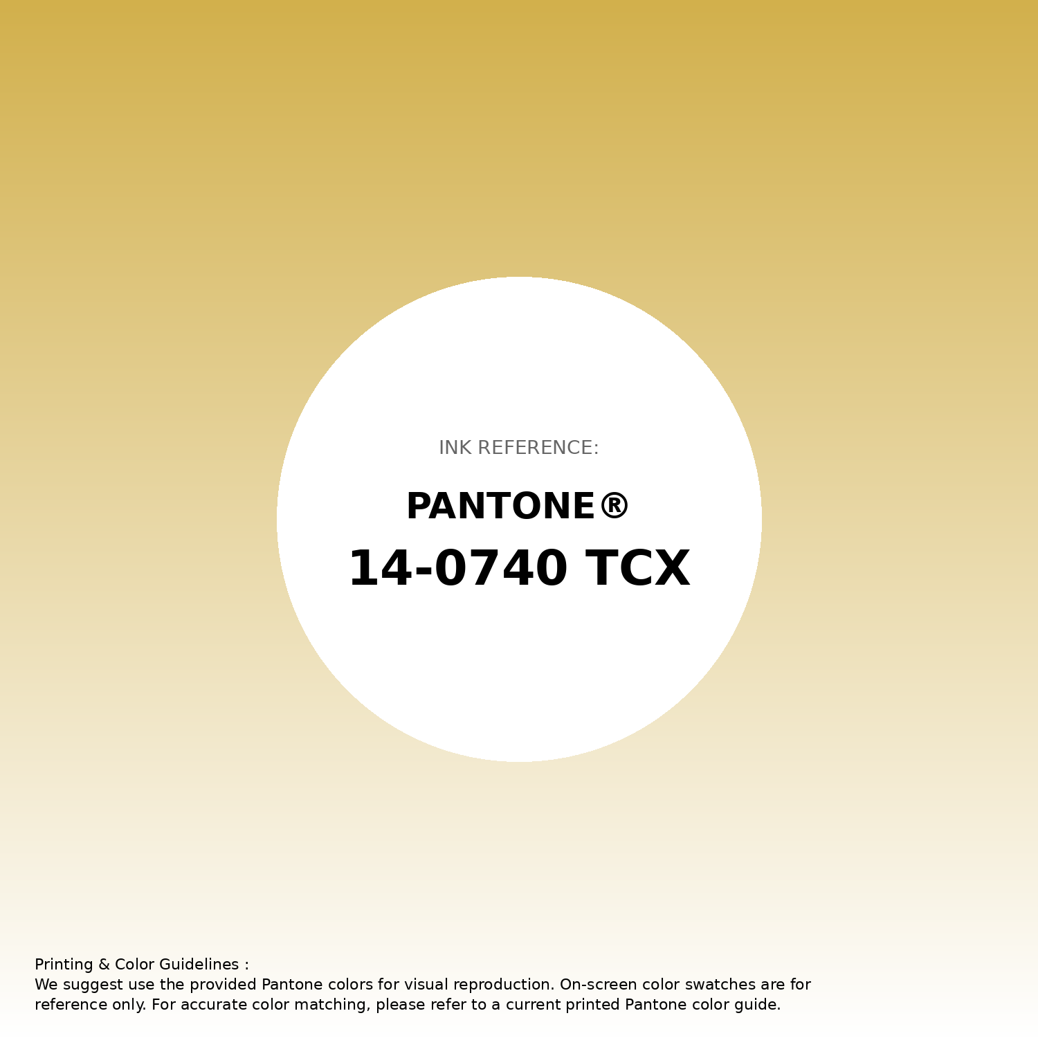 Stunning gradient artwork featuring Pantone 14-0740 Tcx Bamboo Color | Hex color Code #d2b04c. Beautiful color transitions perfect for modern designs and backgrounds. #gradient #colorart #design #d2b04c