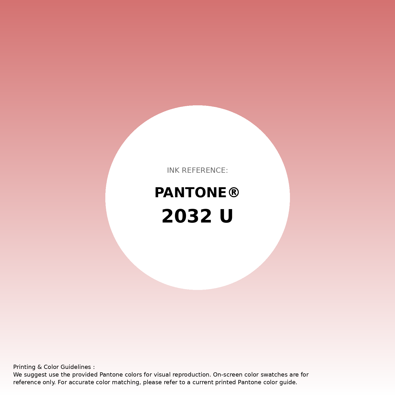 Stunning gradient artwork featuring Pantone 2032 U Color | Hex color Code #d47271. Beautiful color transitions perfect for modern designs and backgrounds. #gradient #colorart #design #d47271