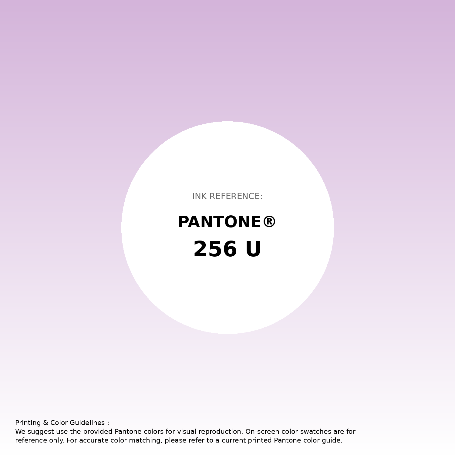 Stunning gradient artwork featuring Pantone 256 U Color | Hex color Code #d4b4da. Beautiful color transitions perfect for modern designs and backgrounds. #gradient #colorart #design #d4b4da