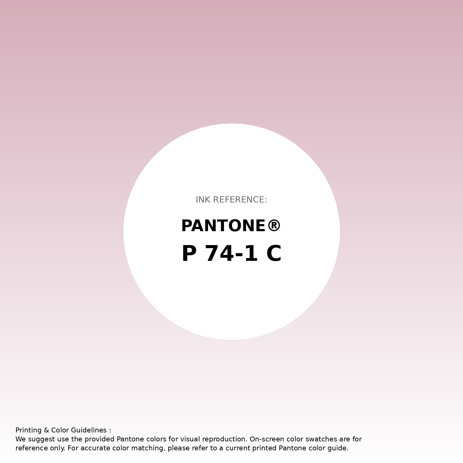 Stunning gradient artwork featuring Pantone P 74-1 C Color | Hex color Code #d5adba. Beautiful color transitions perfect for modern designs and backgrounds. #gradient #colorart #design #d5adba