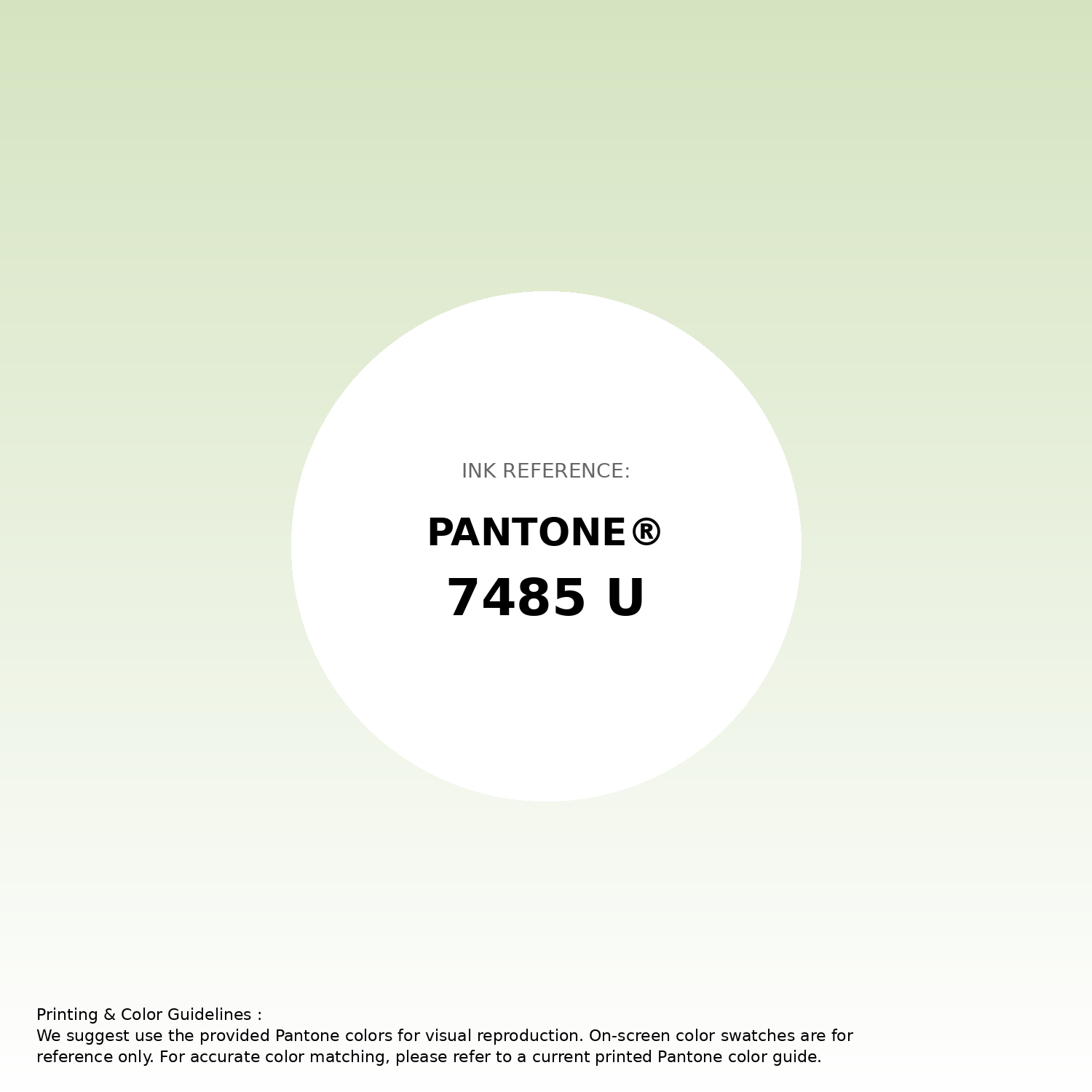 Stunning gradient artwork featuring Pantone 7485 U Color | Hex color Code #d5e4c0. Beautiful color transitions perfect for modern designs and backgrounds. #gradient #colorart #design #d5e4c0