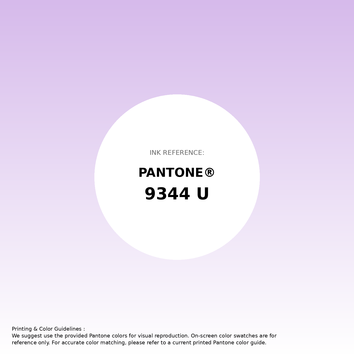 Stunning gradient artwork featuring Pantone 9344 U Color | Hex color Code #d6baeb. Beautiful color transitions perfect for modern designs and backgrounds. #gradient #colorart #design #d6baeb