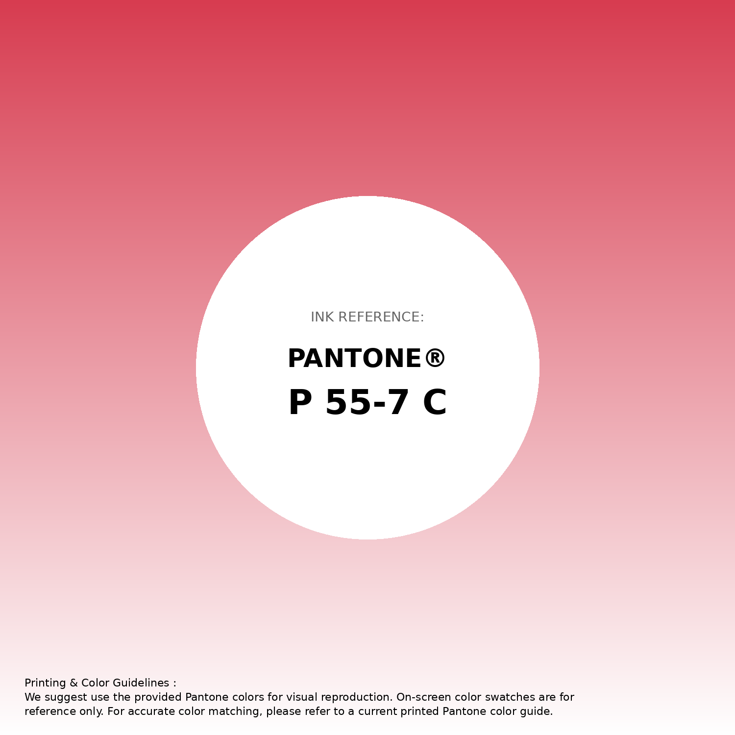 Stunning gradient artwork featuring Pantone P 55-7 C Color | Hex color Code #d73c50. Beautiful color transitions perfect for modern designs and backgrounds. #gradient #colorart #design #d73c50
