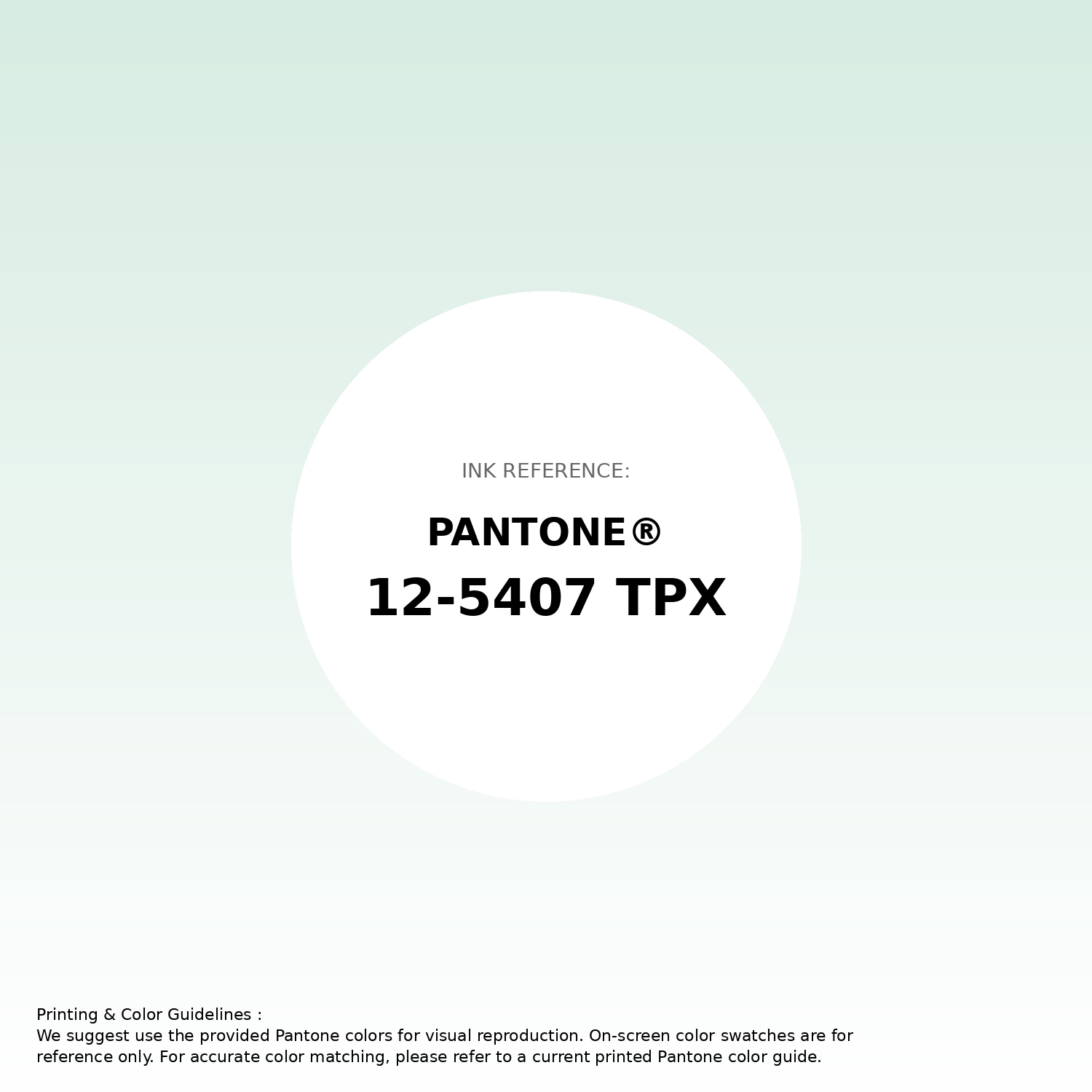 Stunning gradient artwork featuring Pantone 12-5407 Tpx Aqua Glass Color | Hex color Code #d7ece2. Beautiful color transitions perfect for modern designs and backgrounds. #gradient #colorart #design #d7ece2