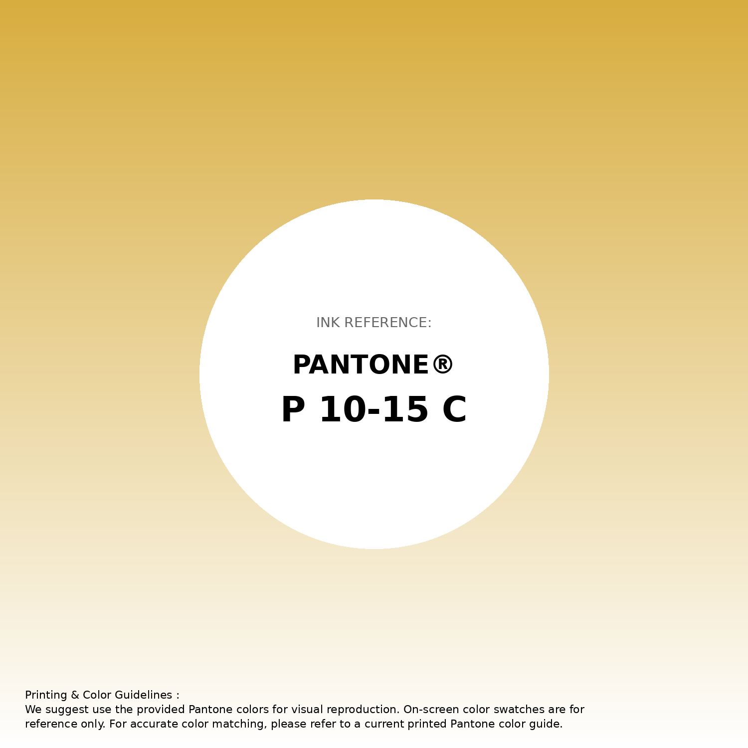 Stunning gradient artwork featuring Pantone P 10-15 C Color | Hex color Code #d8ad3f. Beautiful color transitions perfect for modern designs and backgrounds. #gradient #colorart #design #d8ad3f