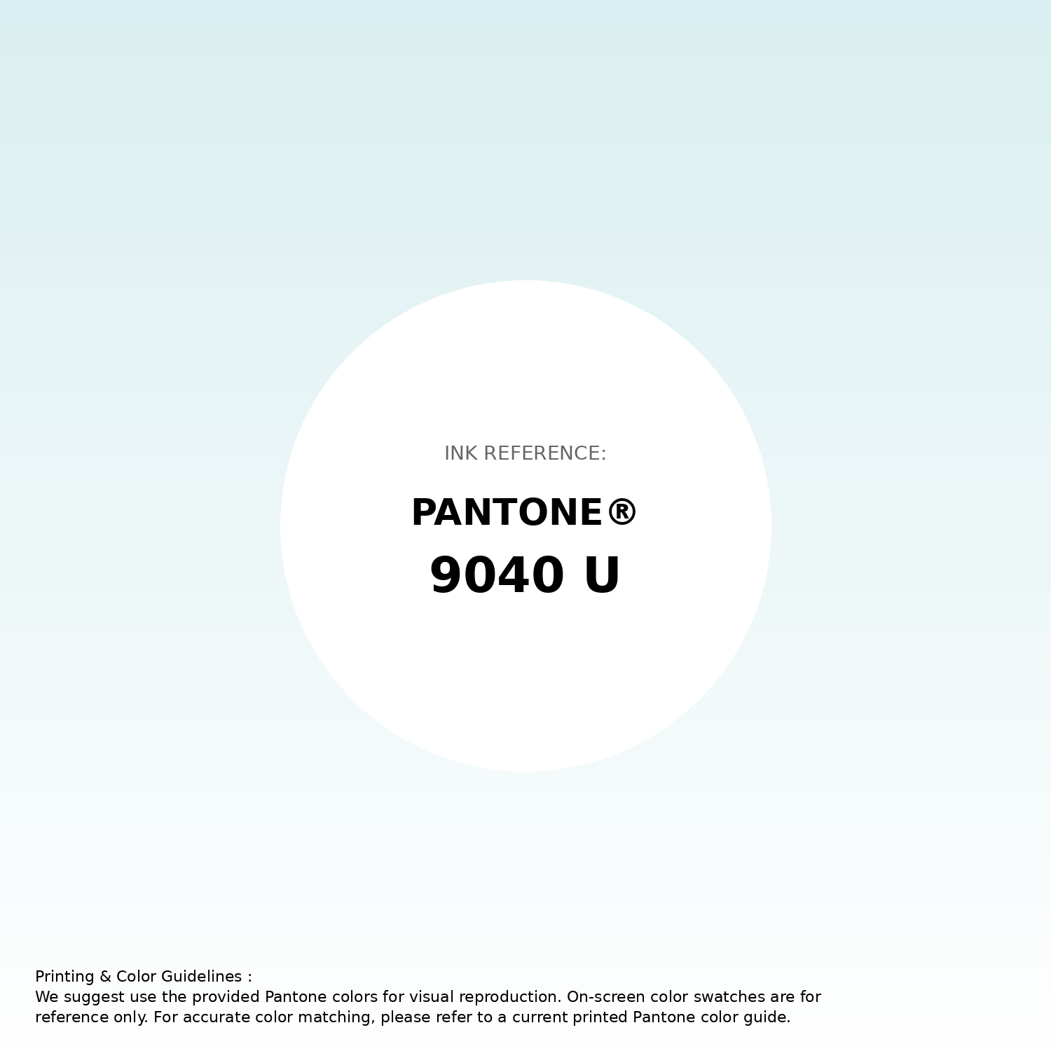 Stunning gradient artwork featuring Pantone 9040 U Color | Hex color Code #daeff1. Beautiful color transitions perfect for modern designs and backgrounds. #gradient #colorart #design #daeff1