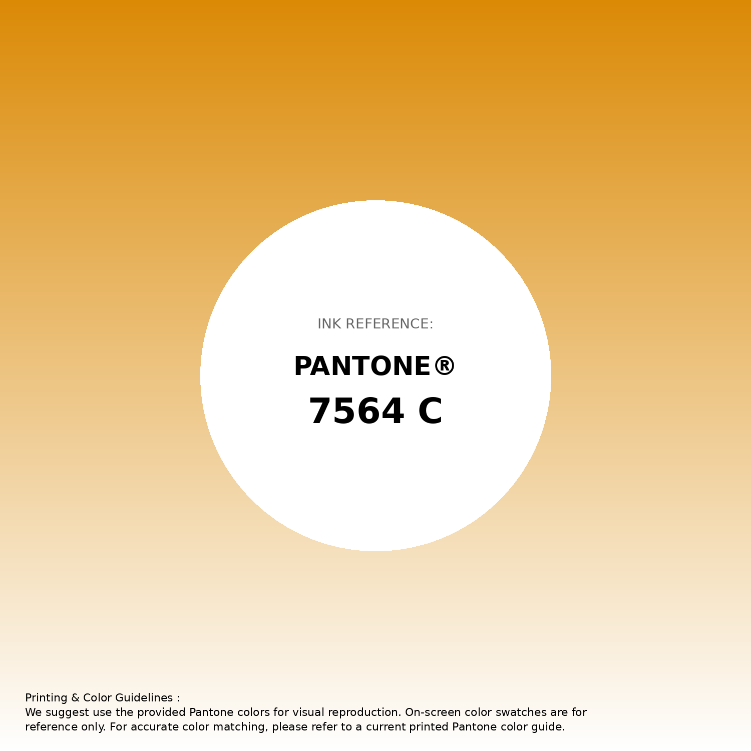 Stunning gradient artwork featuring Pantone 7564 C Color | Hex color Code #db8a06. Beautiful color transitions perfect for modern designs and backgrounds. #gradient #colorart #design #db8a06