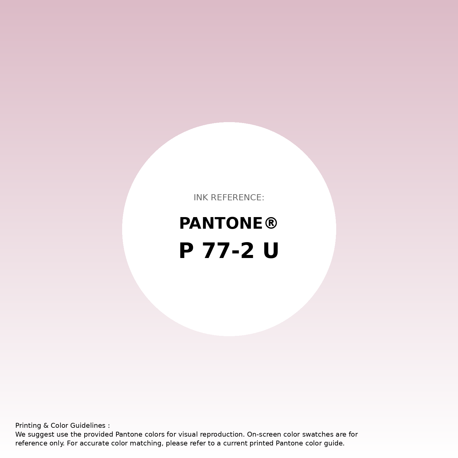 Stunning gradient artwork featuring Pantone P 77-2 U Color | Hex color Code #dcbbc7. Beautiful color transitions perfect for modern designs and backgrounds. #gradient #colorart #design #dcbbc7
