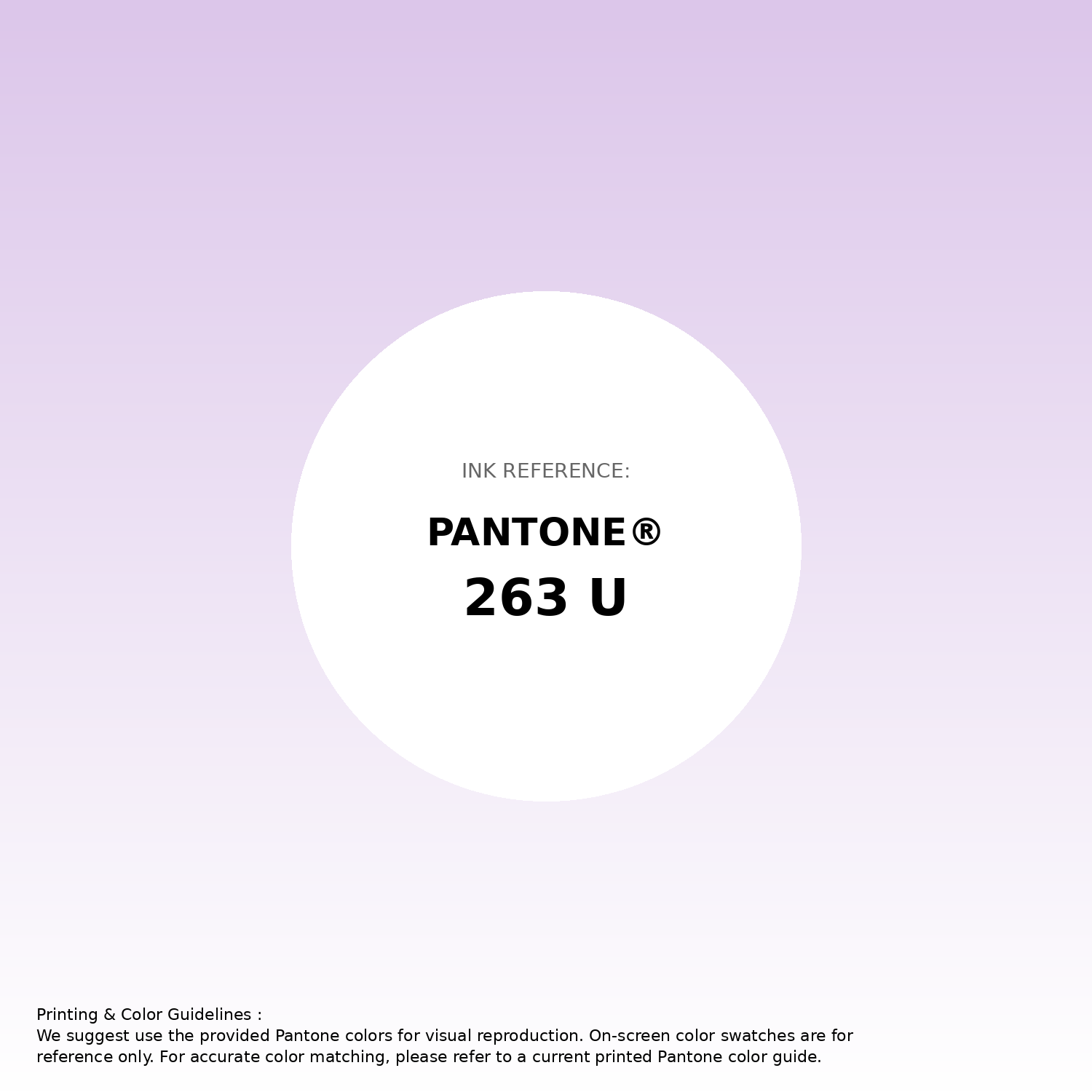 Stunning gradient artwork featuring Pantone 263 U Color | Hex color Code #dcc6ea. Beautiful color transitions perfect for modern designs and backgrounds. #gradient #colorart #design #dcc6ea