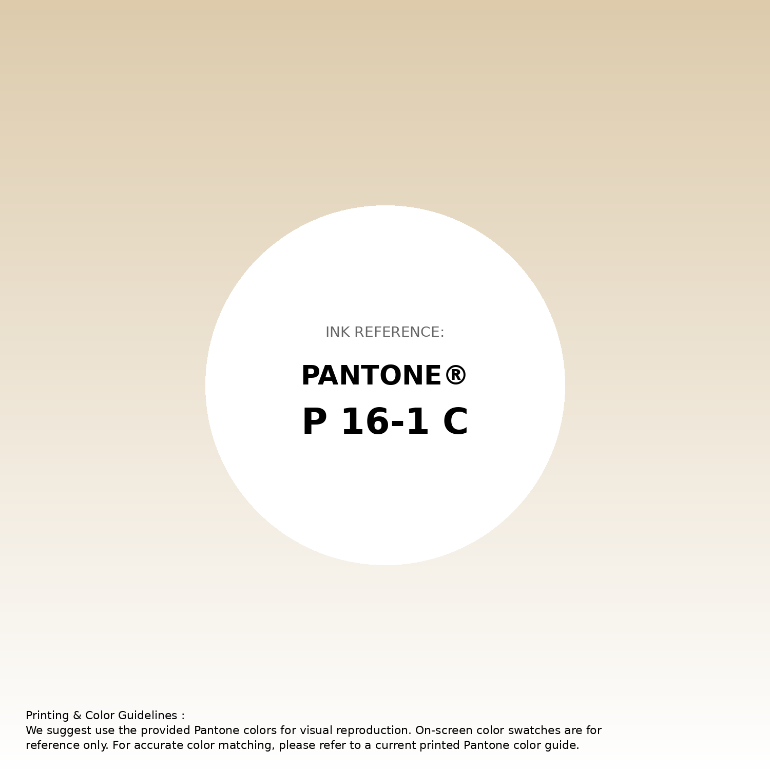 Stunning gradient artwork featuring Pantone P 16-1 C Color | Hex color Code #ddcbac. Beautiful color transitions perfect for modern designs and backgrounds. #gradient #colorart #design #ddcbac