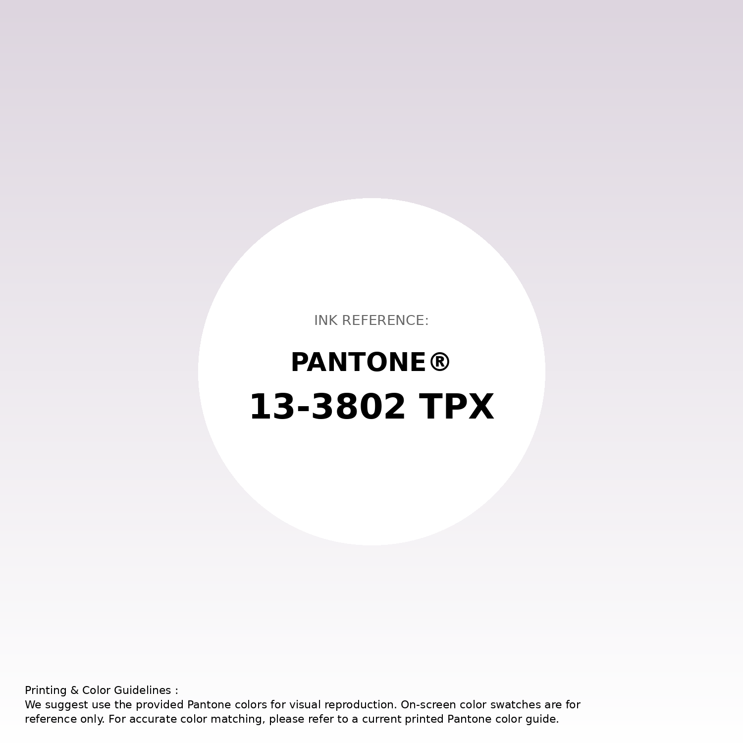 Stunning gradient artwork featuring Pantone 13-3802 Tpx Orchid Tint Color | Hex color Code #ddd5df. Beautiful color transitions perfect for modern designs and backgrounds. #gradient #colorart #design #ddd5df