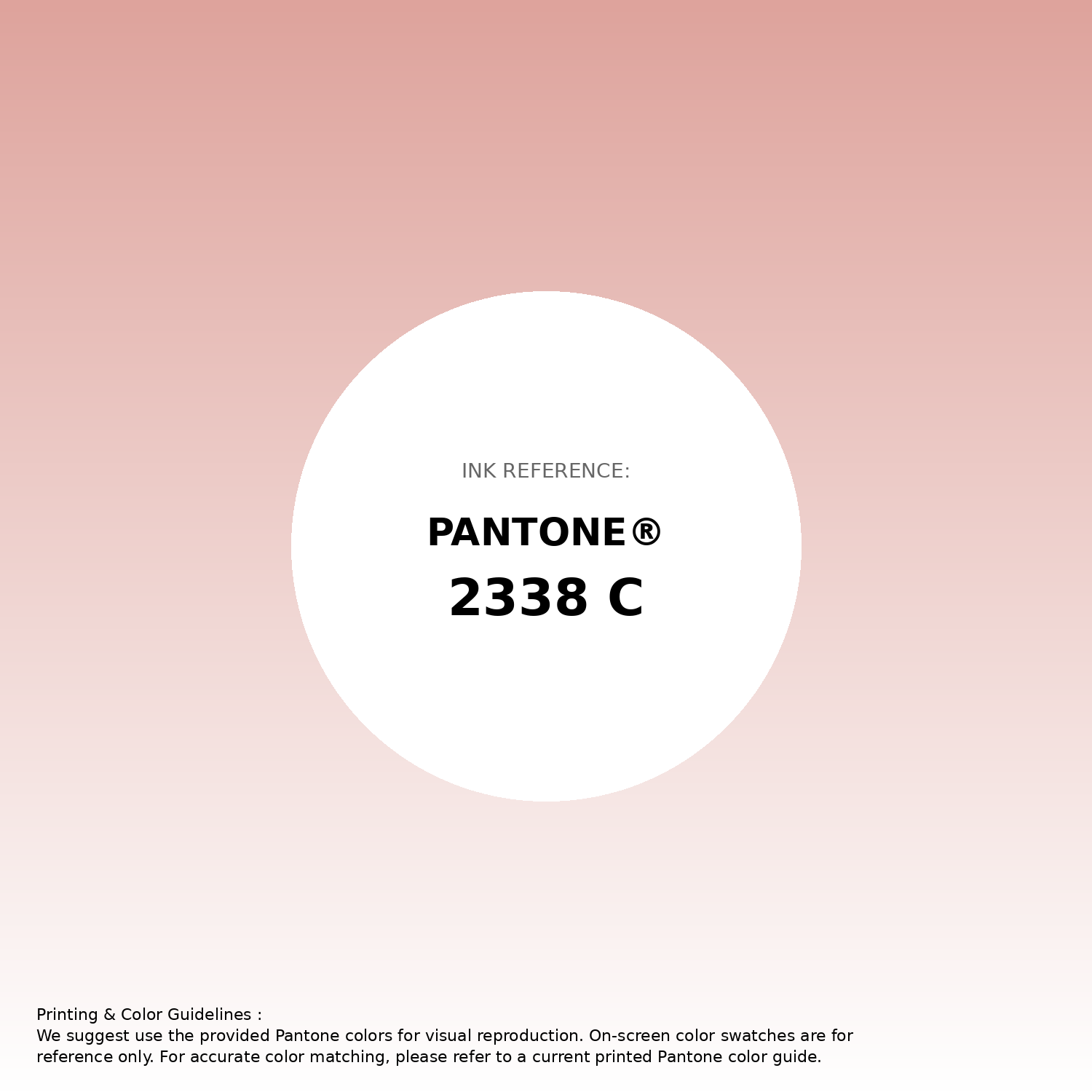 Stunning gradient artwork featuring Pantone 2338 C Color | Hex color Code #dea39c. Beautiful color transitions perfect for modern designs and backgrounds. #gradient #colorart #design #dea39c