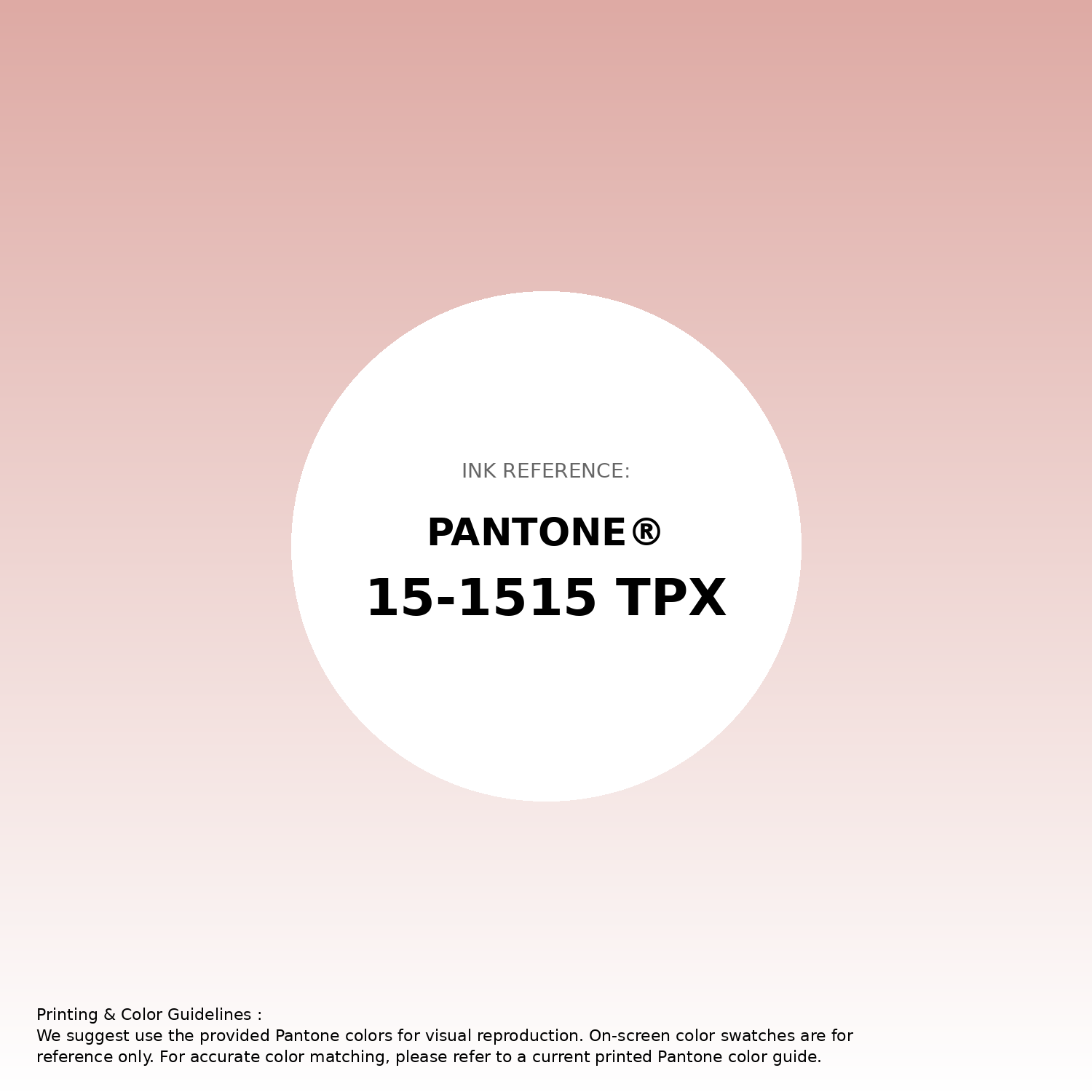 Stunning gradient artwork featuring Pantone 15-1515 Tpx Mellow Rose Color | Hex color Code #deaaa4. Beautiful color transitions perfect for modern designs and backgrounds. #gradient #colorart #design #deaaa4
