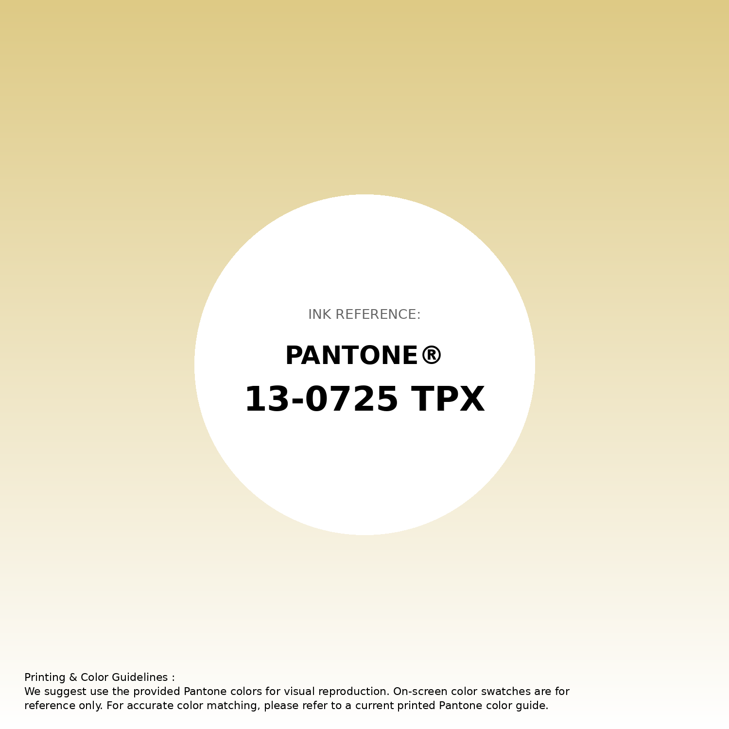 Stunning gradient artwork featuring Pantone 13-0725 Tpx Raffia Color | Hex color Code #deca85. Beautiful color transitions perfect for modern designs and backgrounds. #gradient #colorart #design #deca85