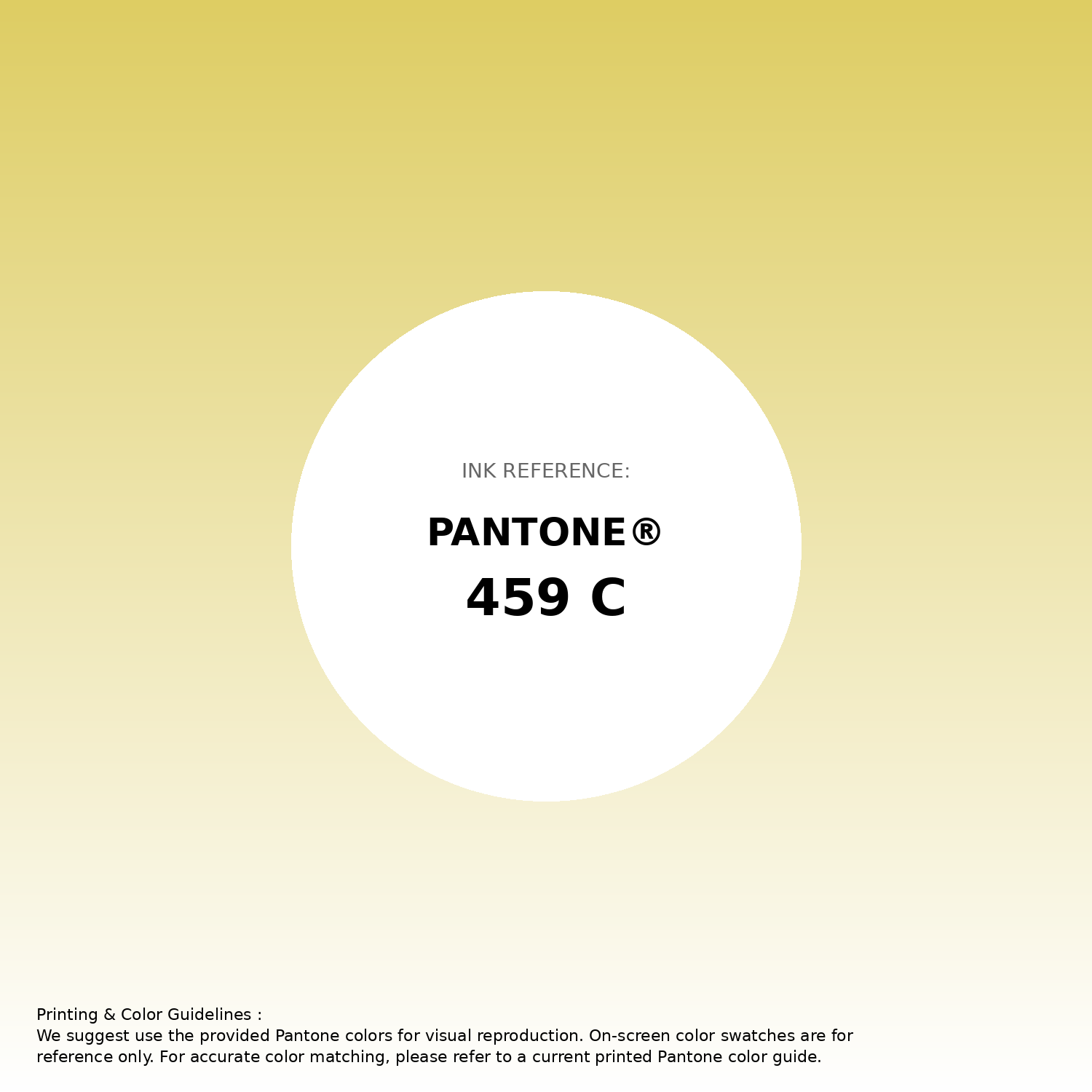 Stunning gradient artwork featuring Pantone 459 C Color | Hex color Code #decd63. Beautiful color transitions perfect for modern designs and backgrounds. #gradient #colorart #design #decd63