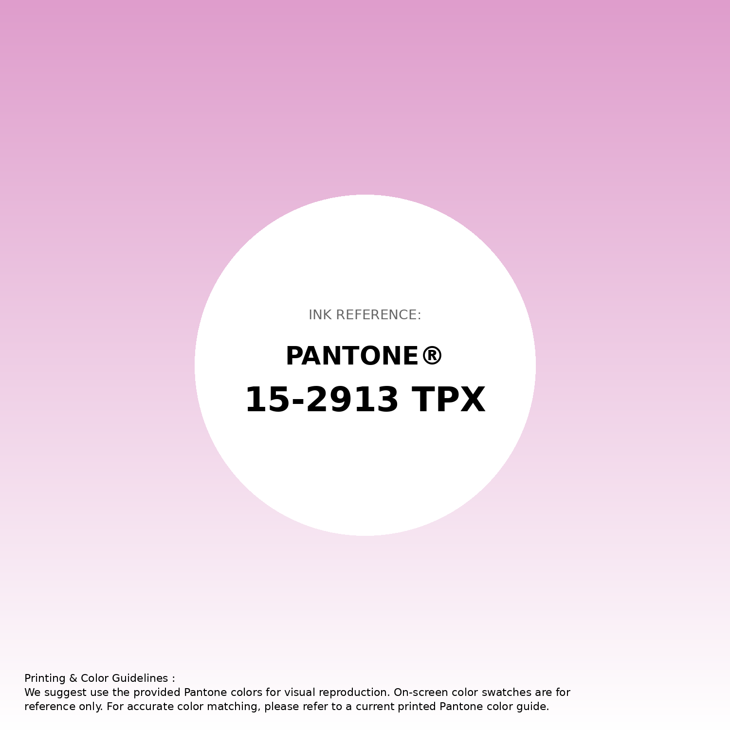 Hex Color #df9dcc | Printing Match PANTONE 15-2913 TPX | Color