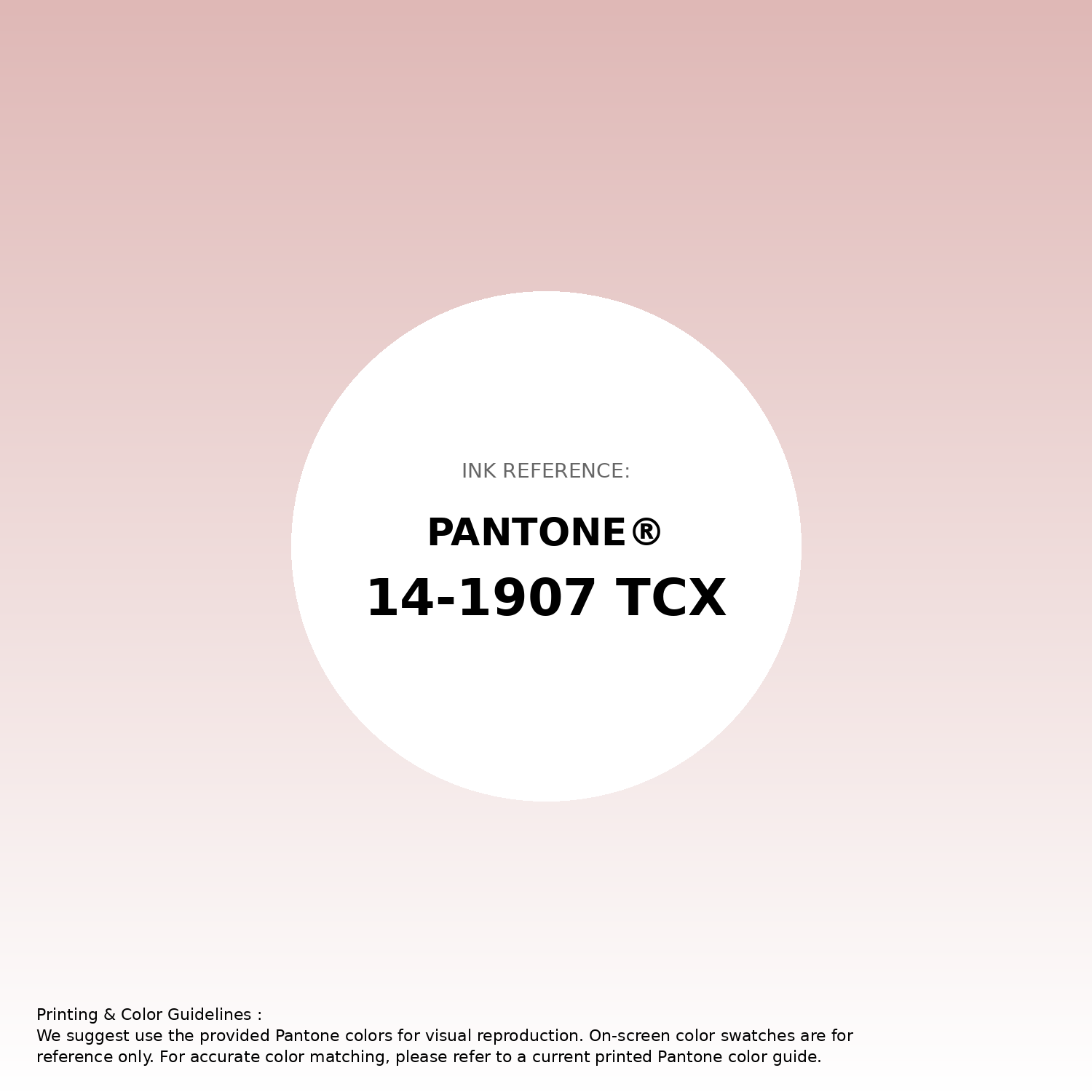 Stunning gradient artwork featuring Pantone 14-1907 Tcx Peachskin Color | Hex color Code #dfb8b6. Beautiful color transitions perfect for modern designs and backgrounds. #gradient #colorart #design #dfb8b6