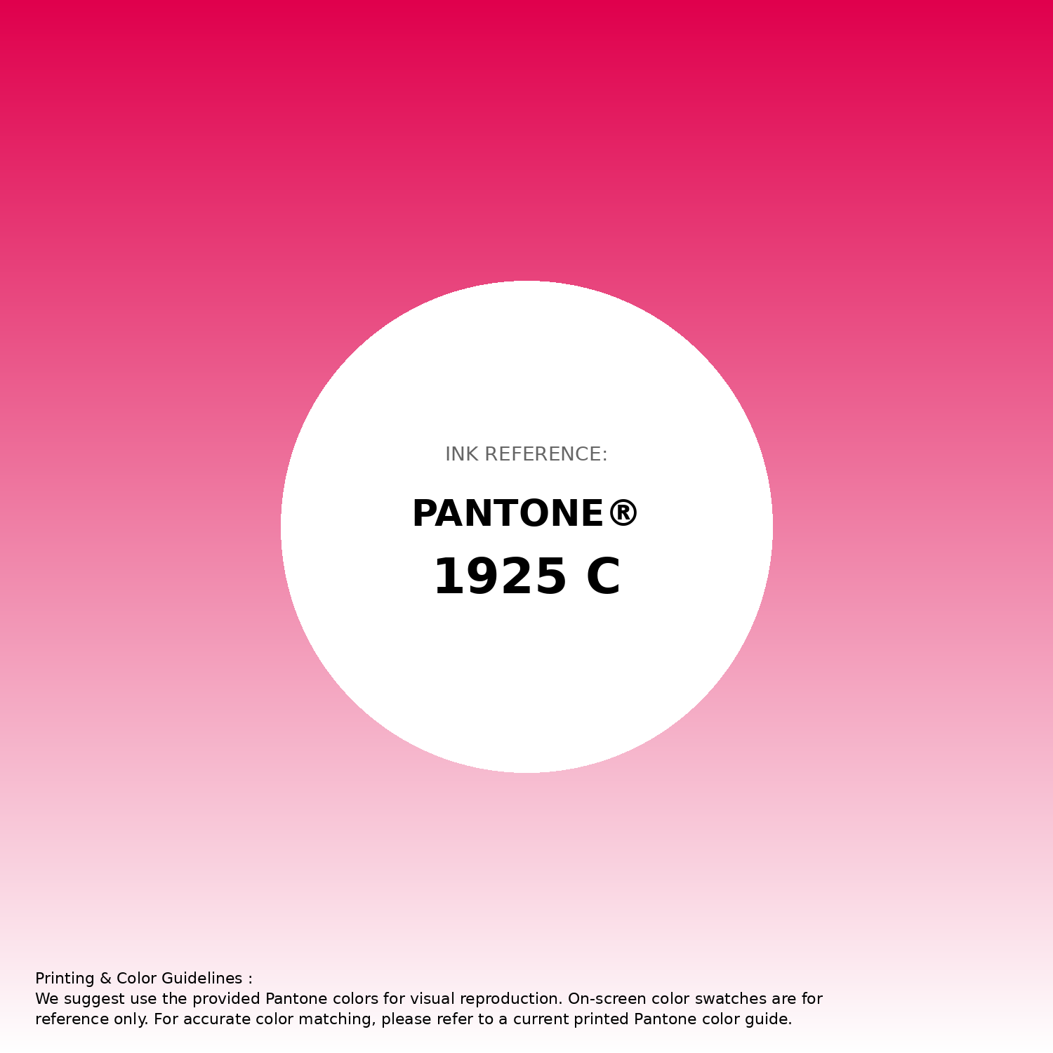 Stunning gradient artwork featuring Pantone 1925 C Color | Hex color Code #e0004d. Beautiful color transitions perfect for modern designs and backgrounds. #gradient #colorart #design #e0004d