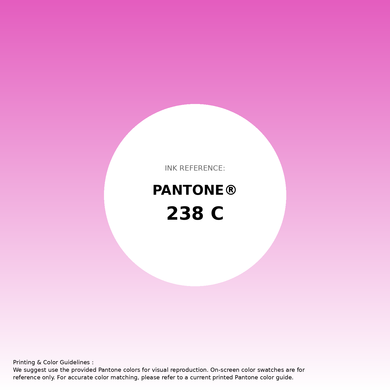 Stunning gradient artwork featuring Pantone 238 C Color | Hex color Code #e45dbf. Beautiful color transitions perfect for modern designs and backgrounds. #gradient #colorart #design #e45dbf