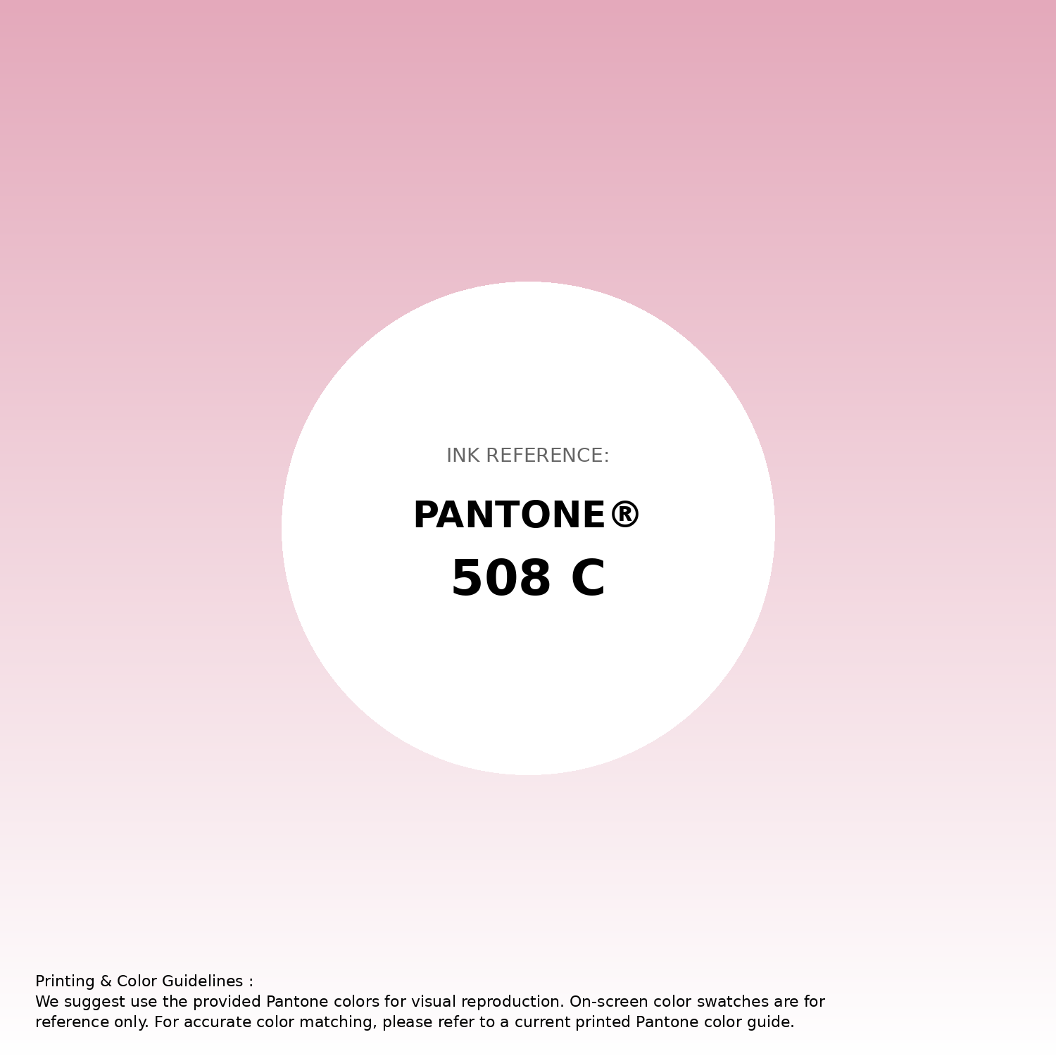 Stunning gradient artwork featuring Pantone 508 C Color | Hex color Code #e4a9bb. Beautiful color transitions perfect for modern designs and backgrounds. #gradient #colorart #design #e4a9bb