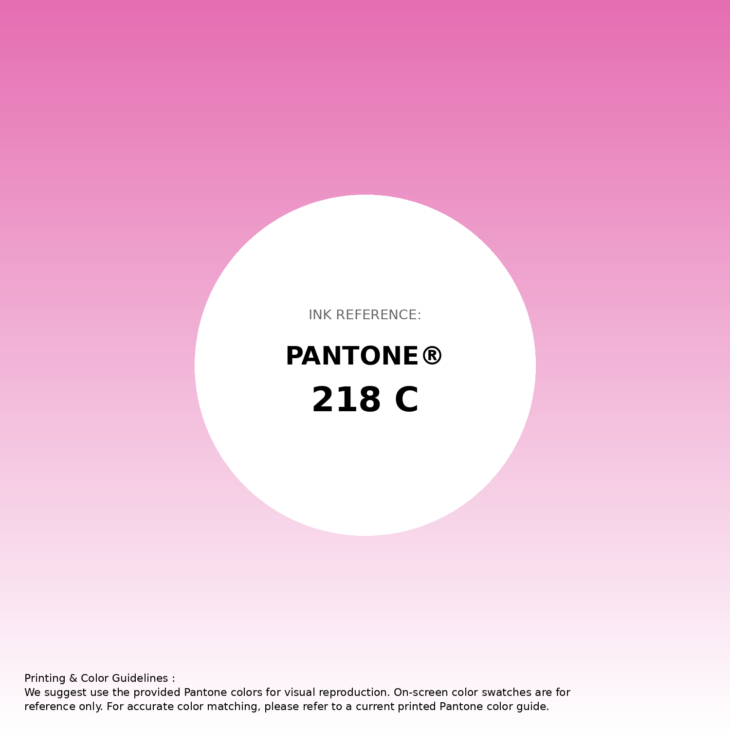 Stunning gradient artwork featuring Pantone 218 C Color | Hex color Code #e56db1. Beautiful color transitions perfect for modern designs and backgrounds. #gradient #colorart #design #e56db1