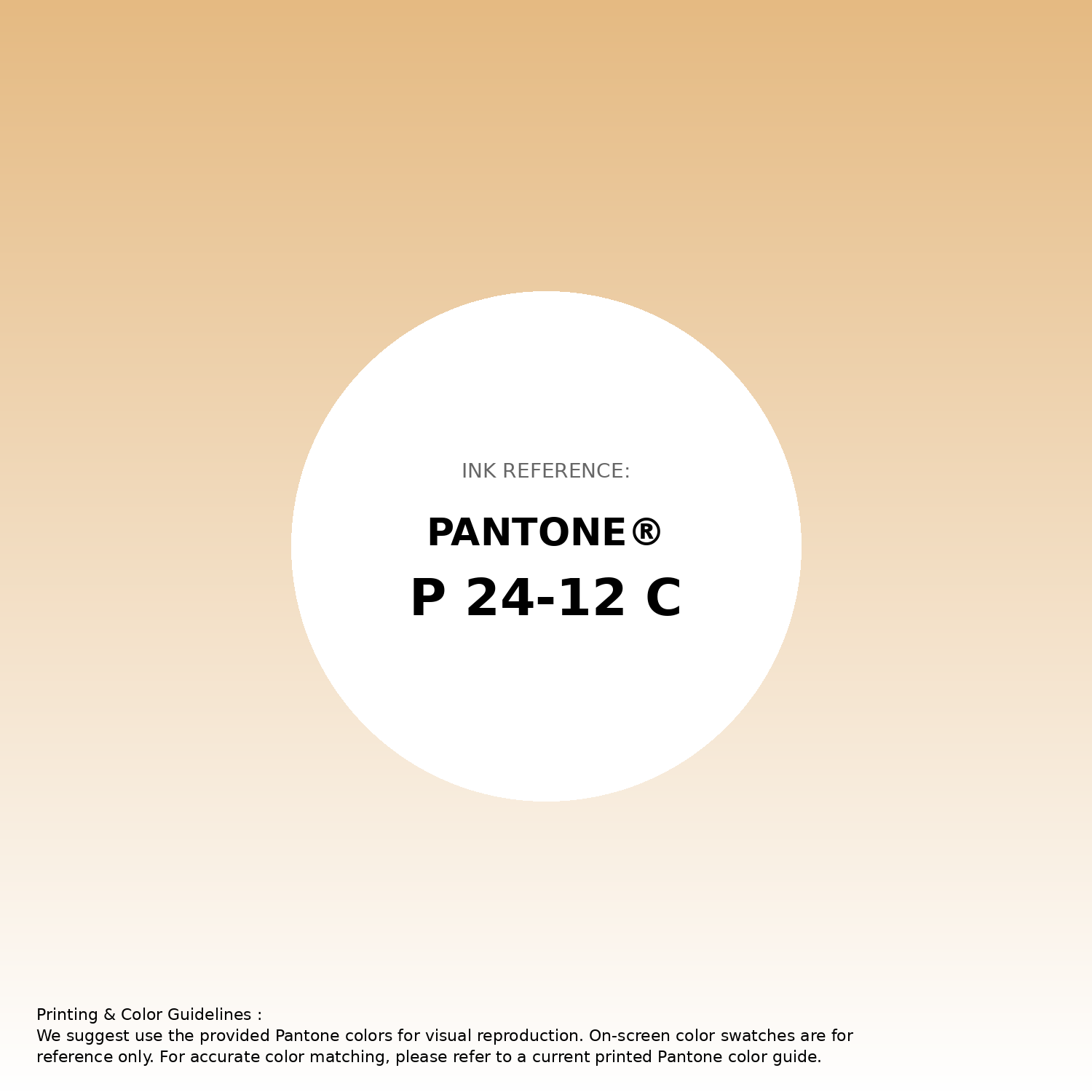 Hex Color #e5ba82 | Printing Match PANTONE P 24-12 C | Color conversion ...