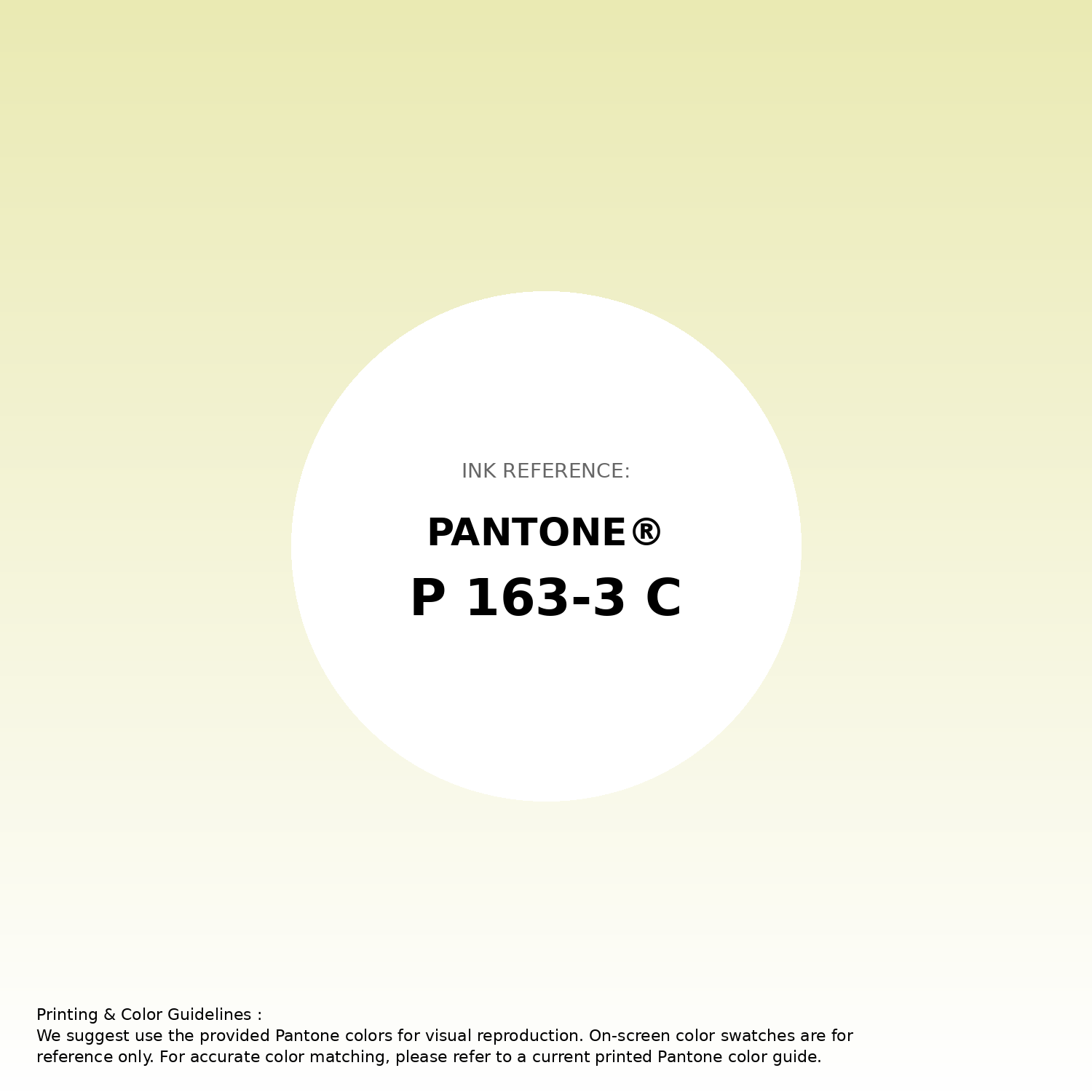 Stunning gradient artwork featuring Pantone P 163-3 C Color | Hex color Code #eaeab3. Beautiful color transitions perfect for modern designs and backgrounds. #gradient #colorart #design #eaeab3