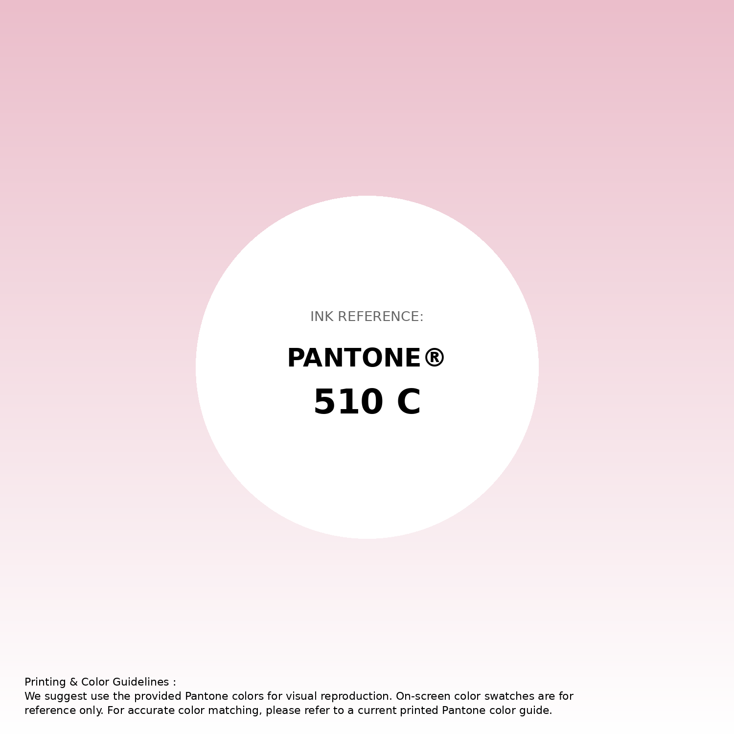 Stunning gradient artwork featuring Pantone 510 C Color | Hex color Code #ebbecb. Beautiful color transitions perfect for modern designs and backgrounds. #gradient #colorart #design #ebbecb