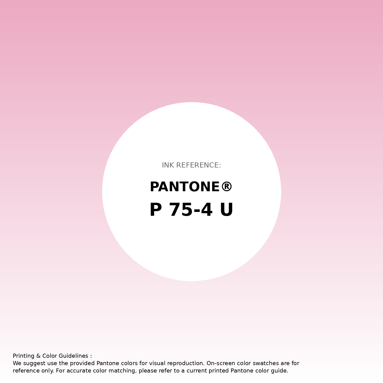 Stunning gradient artwork featuring Pantone P 75-4 U Color | Hex color Code #eca9c2. Beautiful color transitions perfect for modern designs and backgrounds. #gradient #colorart #design #eca9c2