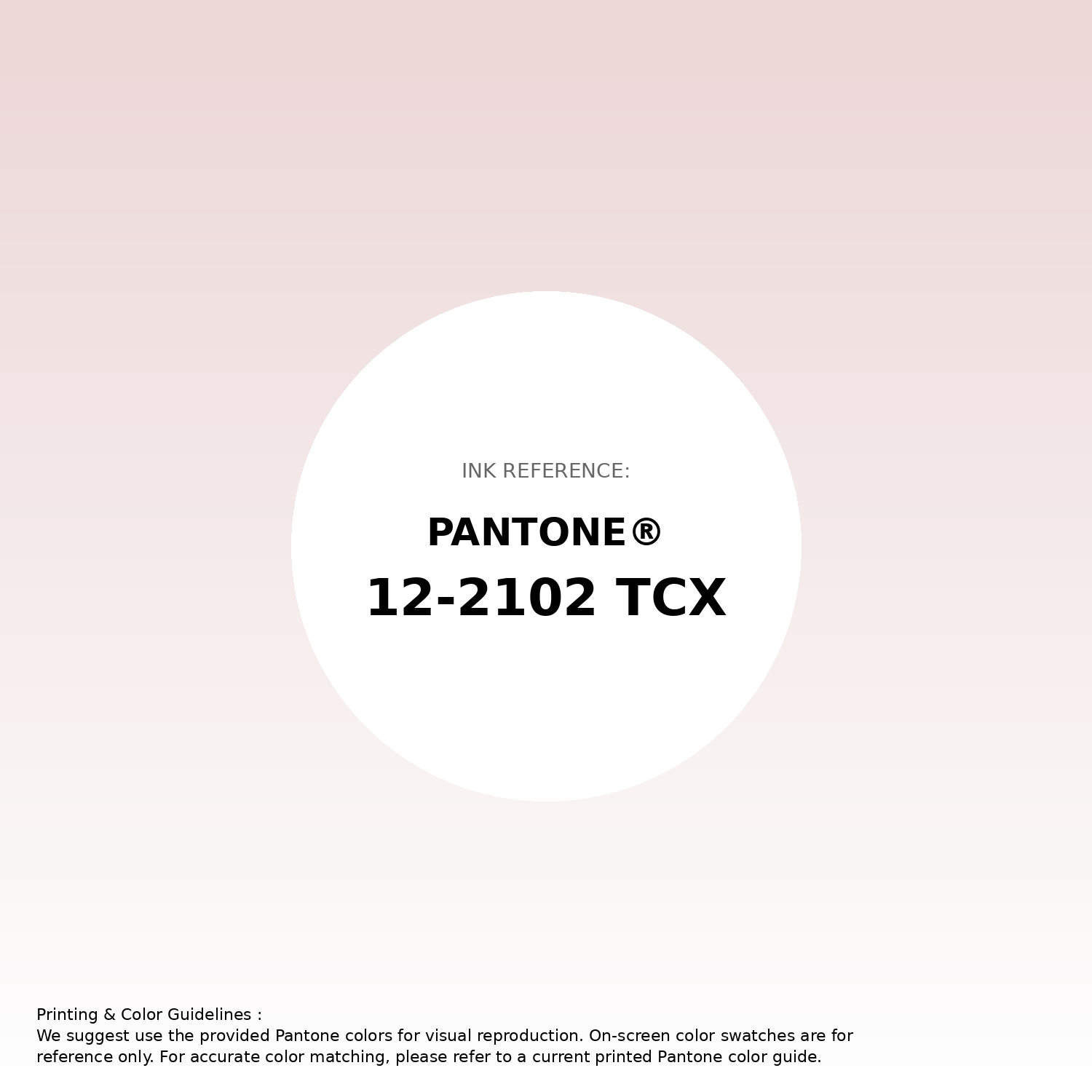 Stunning gradient artwork featuring Pantone 12-2102 Tcx Mauve Morn Color | Hex color Code #ecd6d6. Beautiful color transitions perfect for modern designs and backgrounds. #gradient #colorart #design #ecd6d6