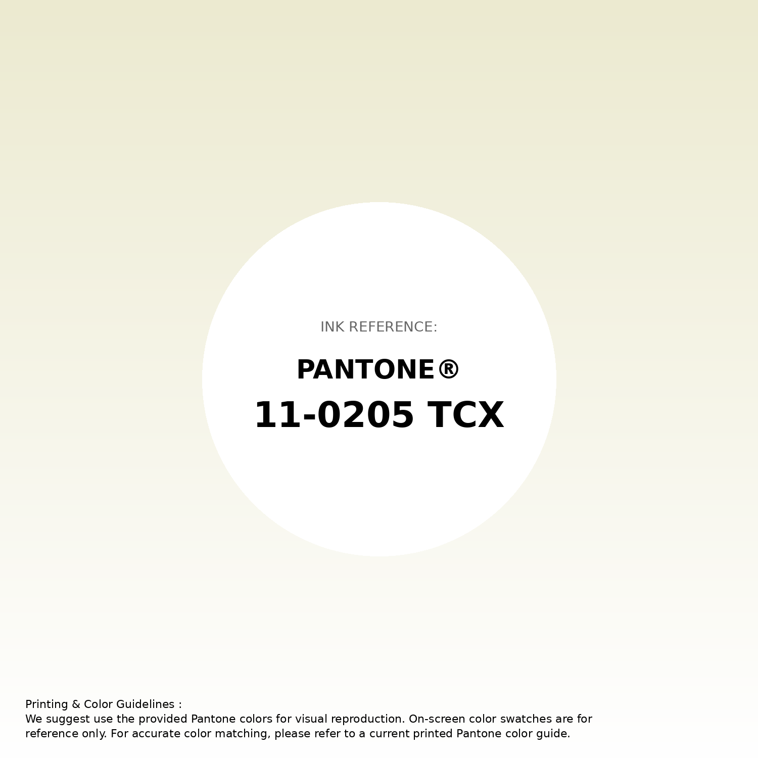 Stunning gradient artwork featuring Pantone 11-0205 Tcx Glass Green Color | Hex color Code #ecead0. Beautiful color transitions perfect for modern designs and backgrounds. #gradient #colorart #design #ecead0