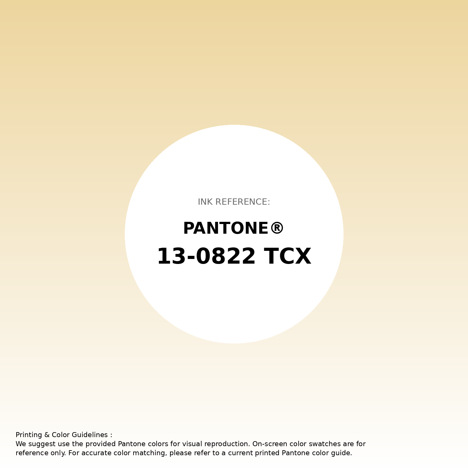 Sunlight | Printing Match PANTONE 13-0822 TCX | Color conversion CMYK ...
