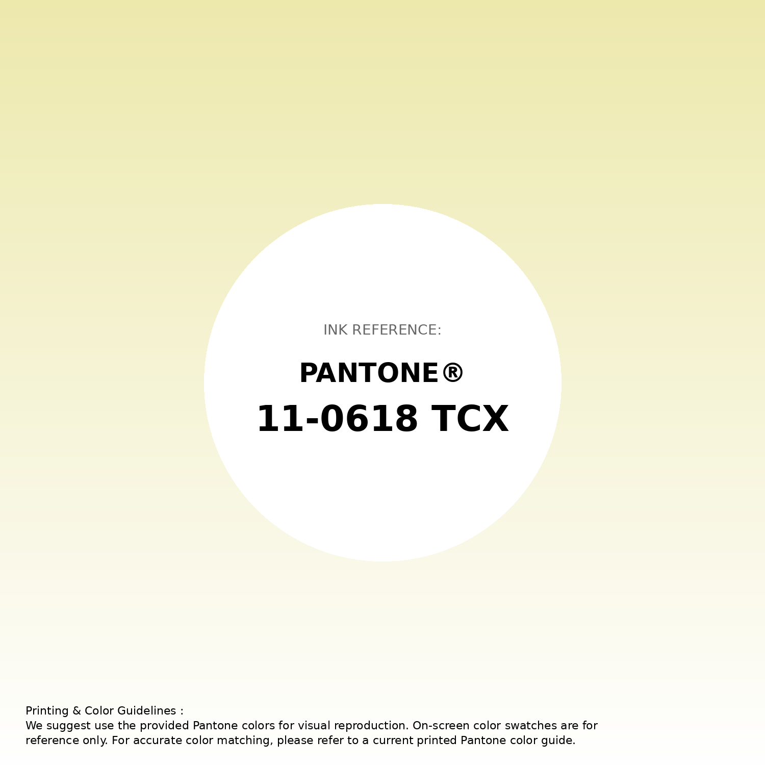 Hex Color #ede9ad | Printing Match PANTONE 11-0618 TCX | Color