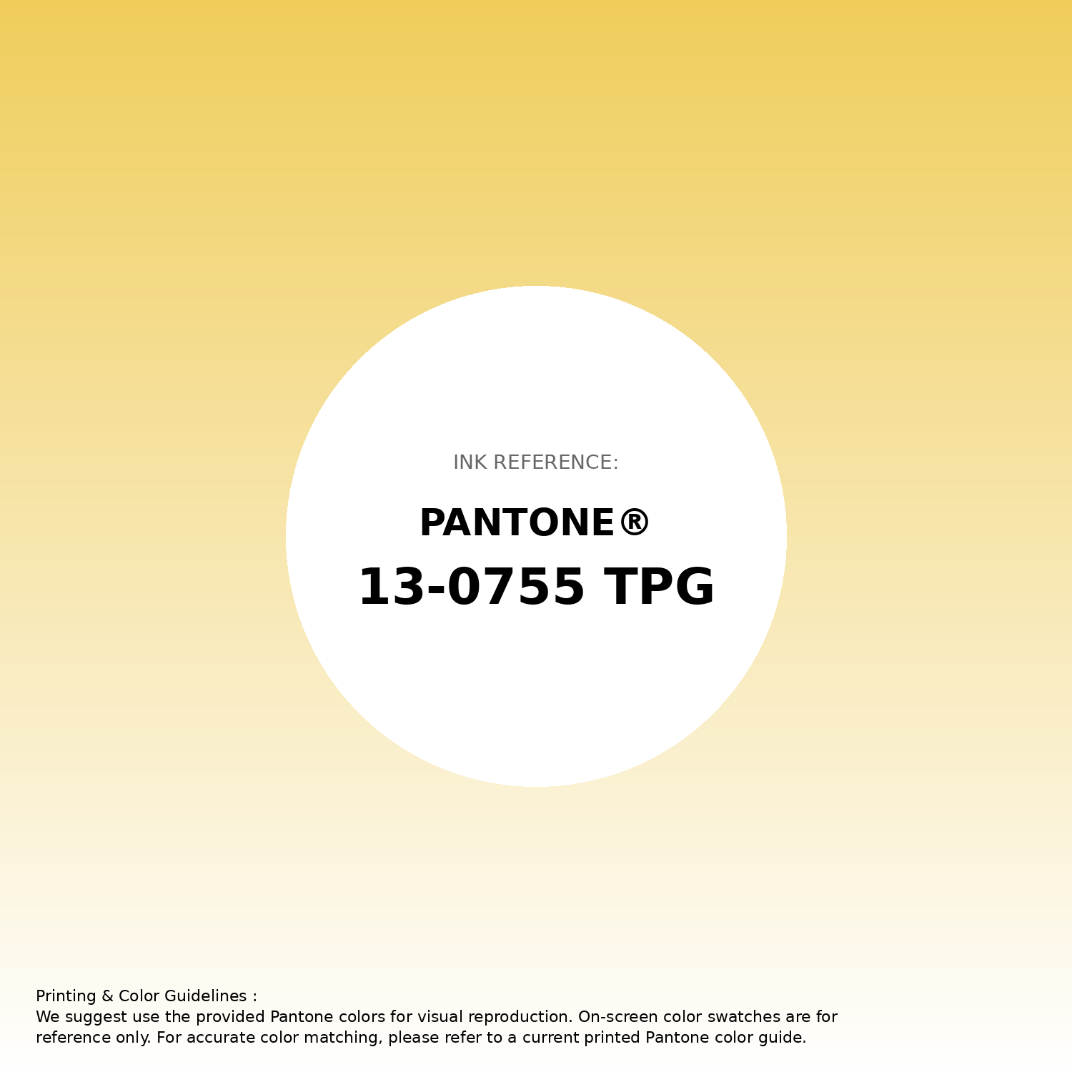 Stunning gradient artwork featuring Pantone 13-0755 Tpg Primrose Yellow Color | Hex color Code #f0cd5b. Beautiful color transitions perfect for modern designs and backgrounds. #gradient #colorart #design #f0cd5b