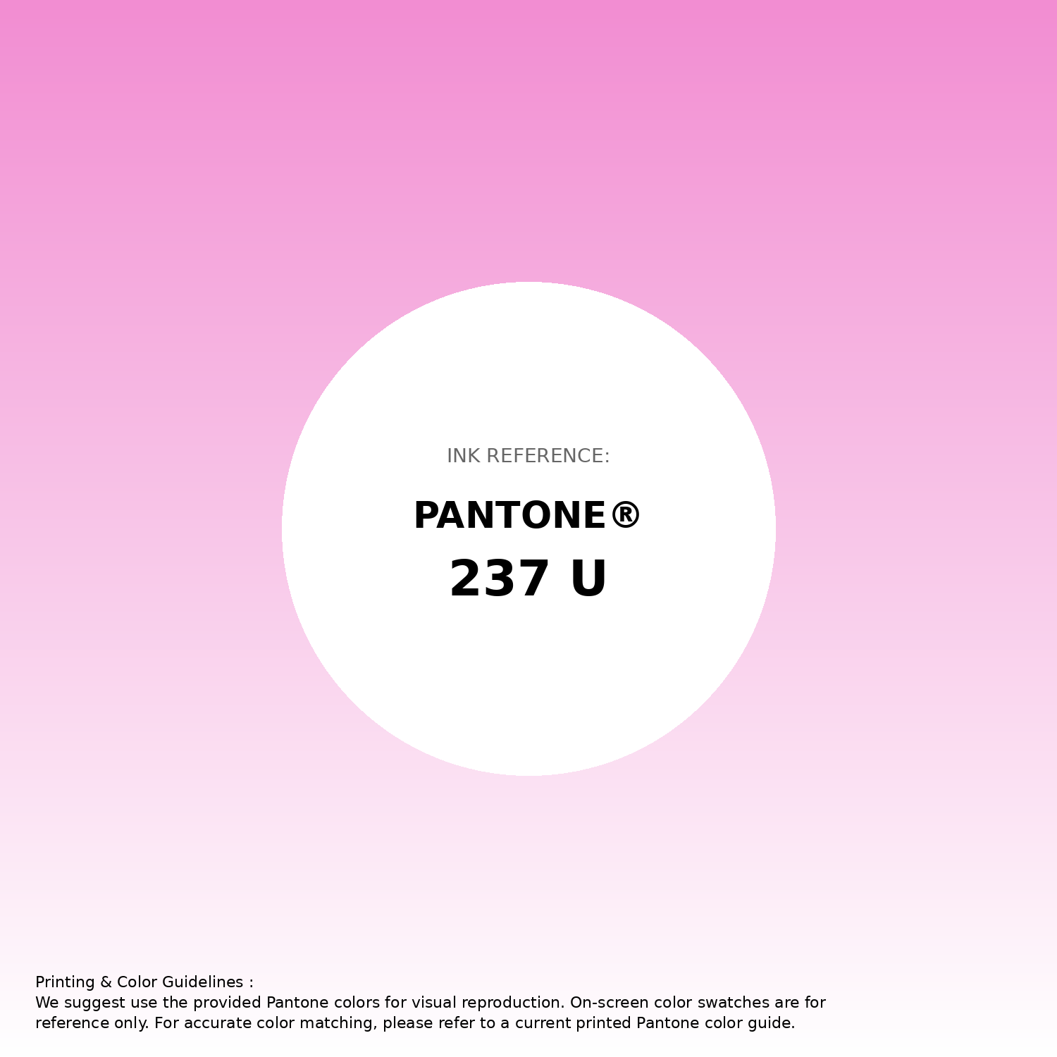 Stunning gradient artwork featuring Pantone 237 U Color | Hex color Code #f28dd2. Beautiful color transitions perfect for modern designs and backgrounds. #gradient #colorart #design #f28dd2