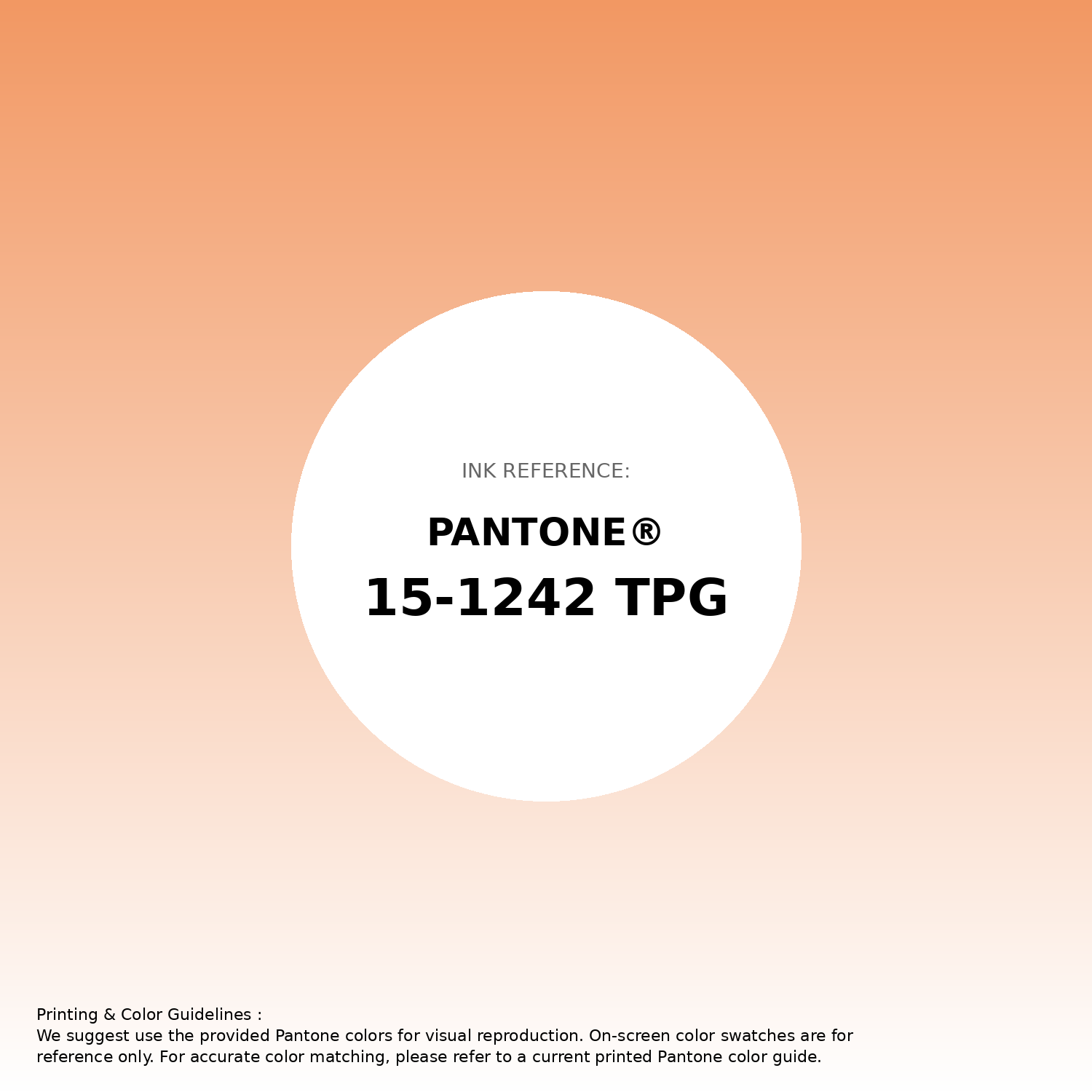 Hex Color #f29863 | Printing Match PANTONE 15-1242 TPG | Color ...