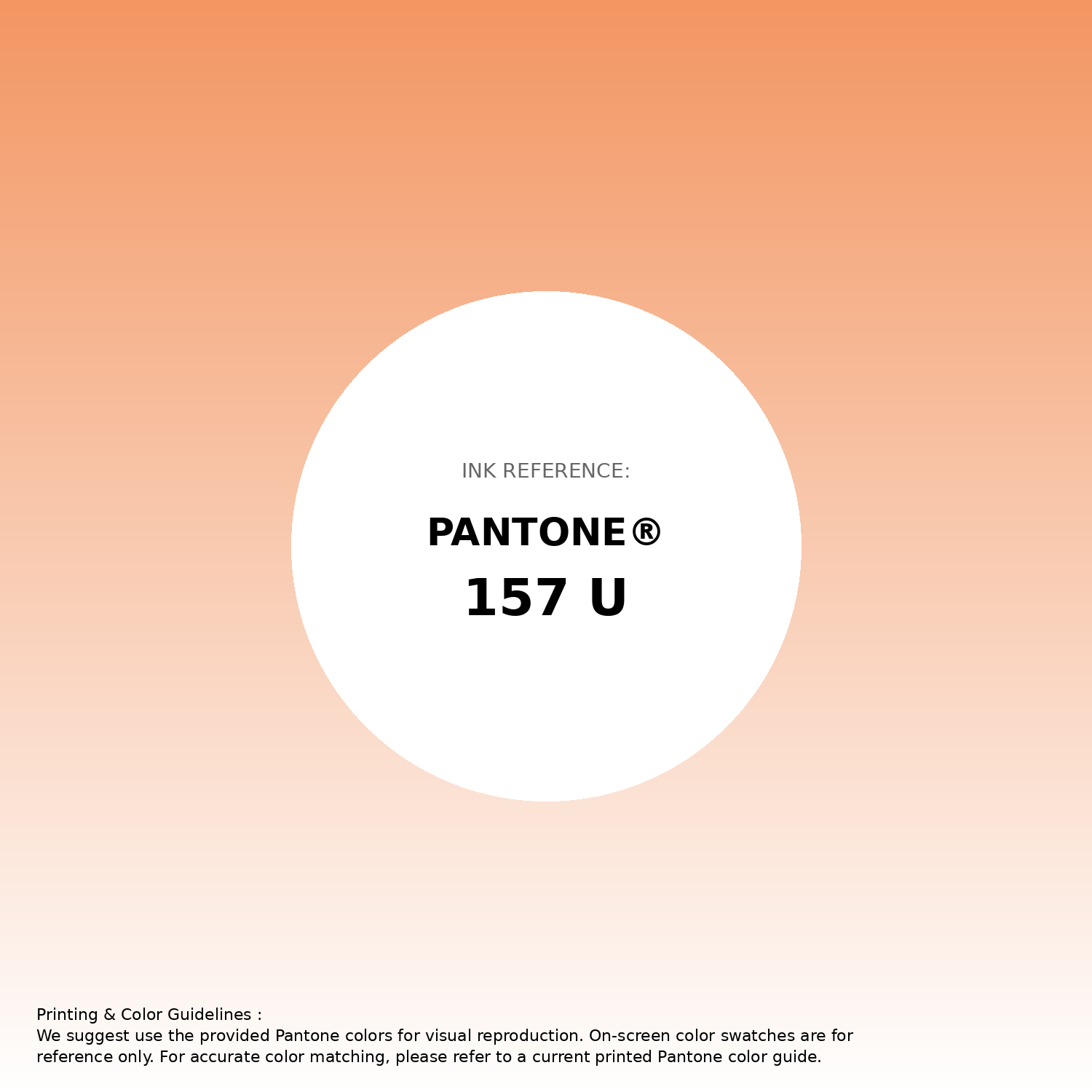 Hex Color #F39662 — Pantone 157 U Match, RGB, CMYK | iColorPalette