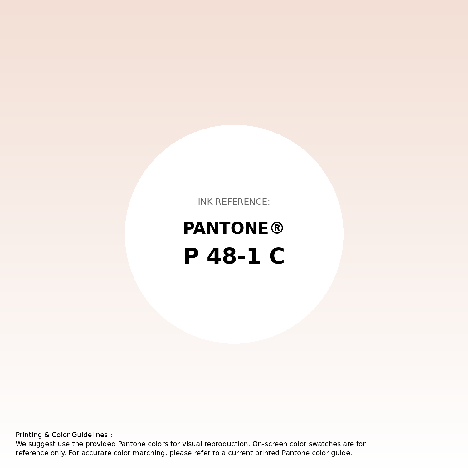 Stunning gradient artwork featuring Pantone P 48-1 C Color | Hex color Code #f3dfd5. Beautiful color transitions perfect for modern designs and backgrounds. #gradient #colorart #design #f3dfd5