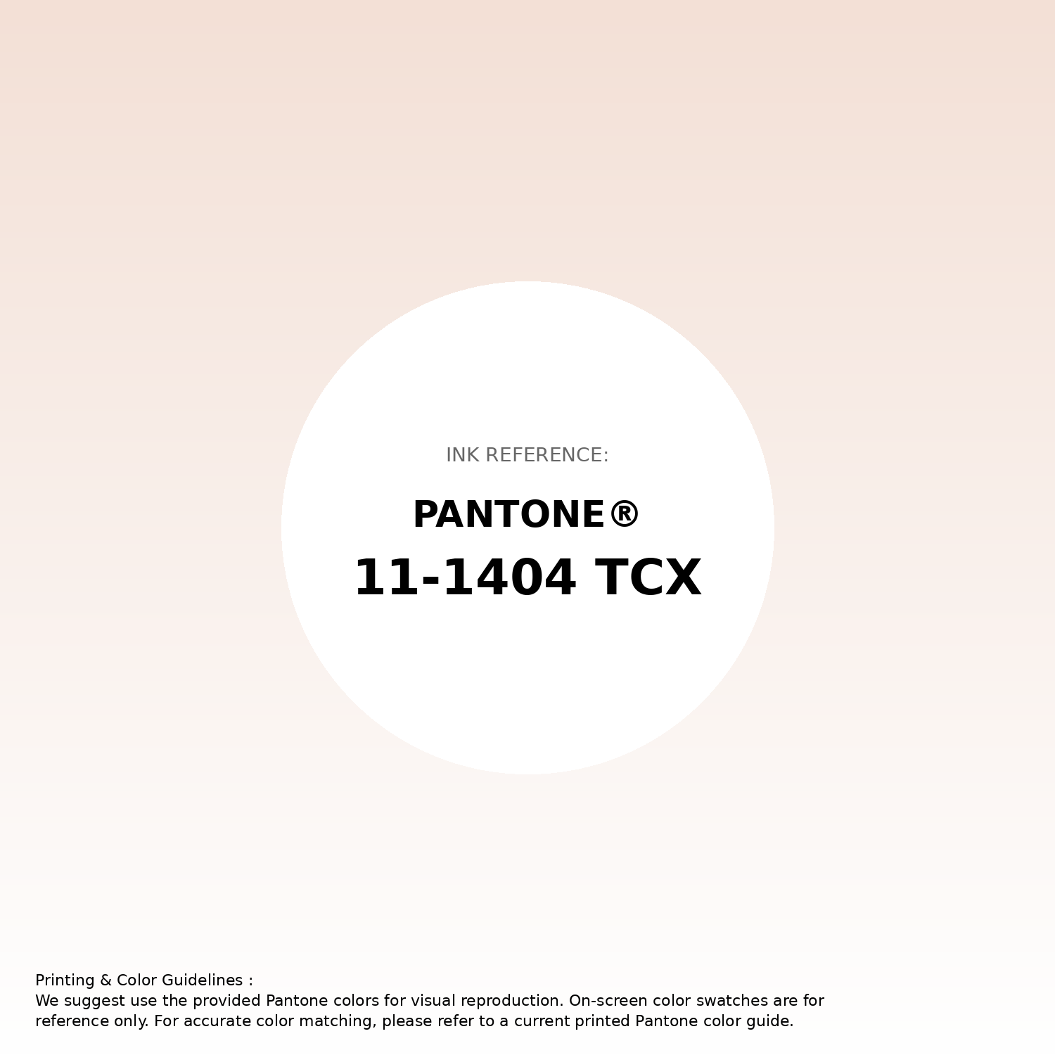 Stunning gradient artwork featuring Pantone 11-1404 Tcx Powder Puff Color | Hex color Code #f3e0d6. Beautiful color transitions perfect for modern designs and backgrounds. #gradient #colorart #design #f3e0d6
